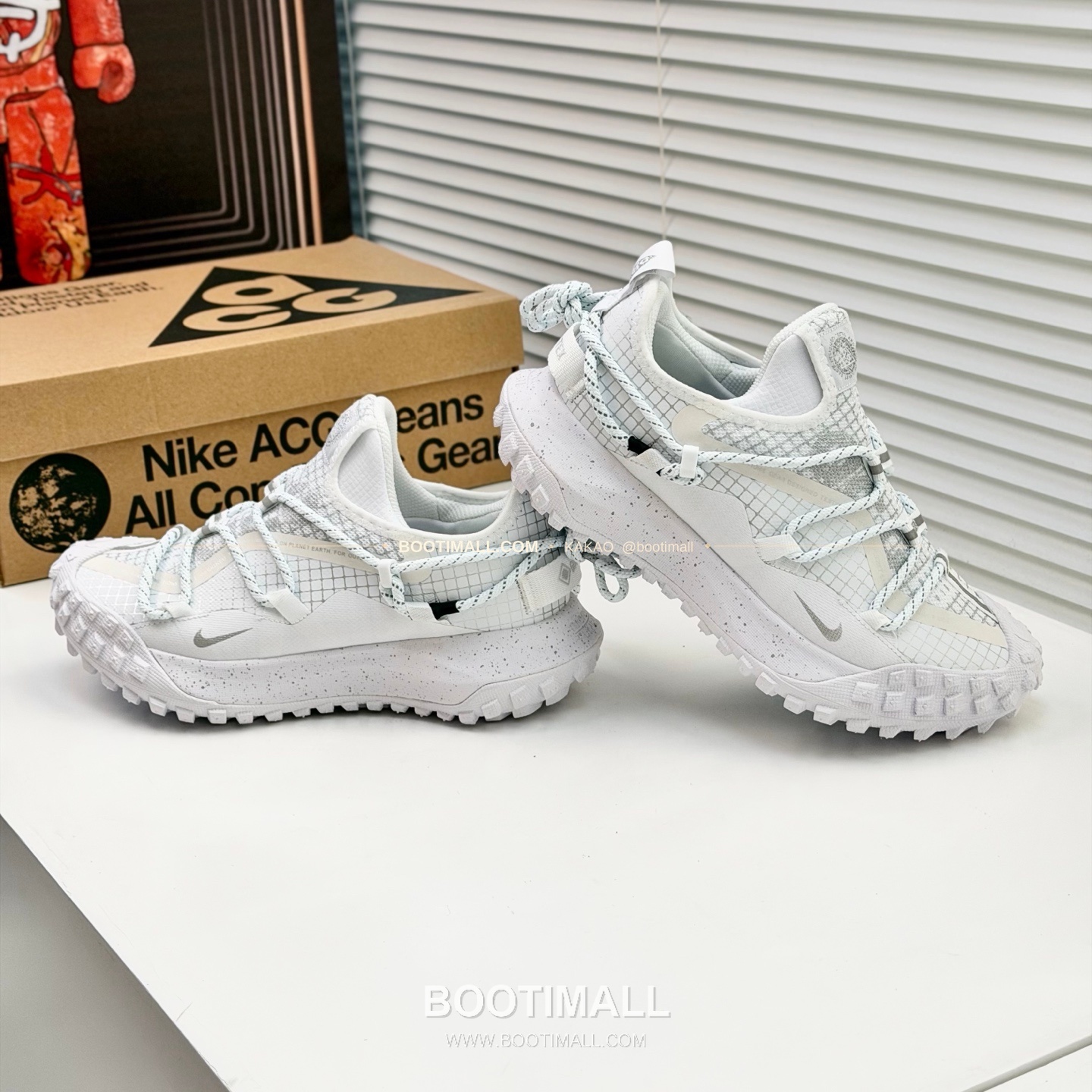 나이키 ACG 2026SS 메쉬 레더 믹스 컬러 블록 스니커즈 Nike ACG 2026 SS Mesh Leather Color Block Sneakers 6