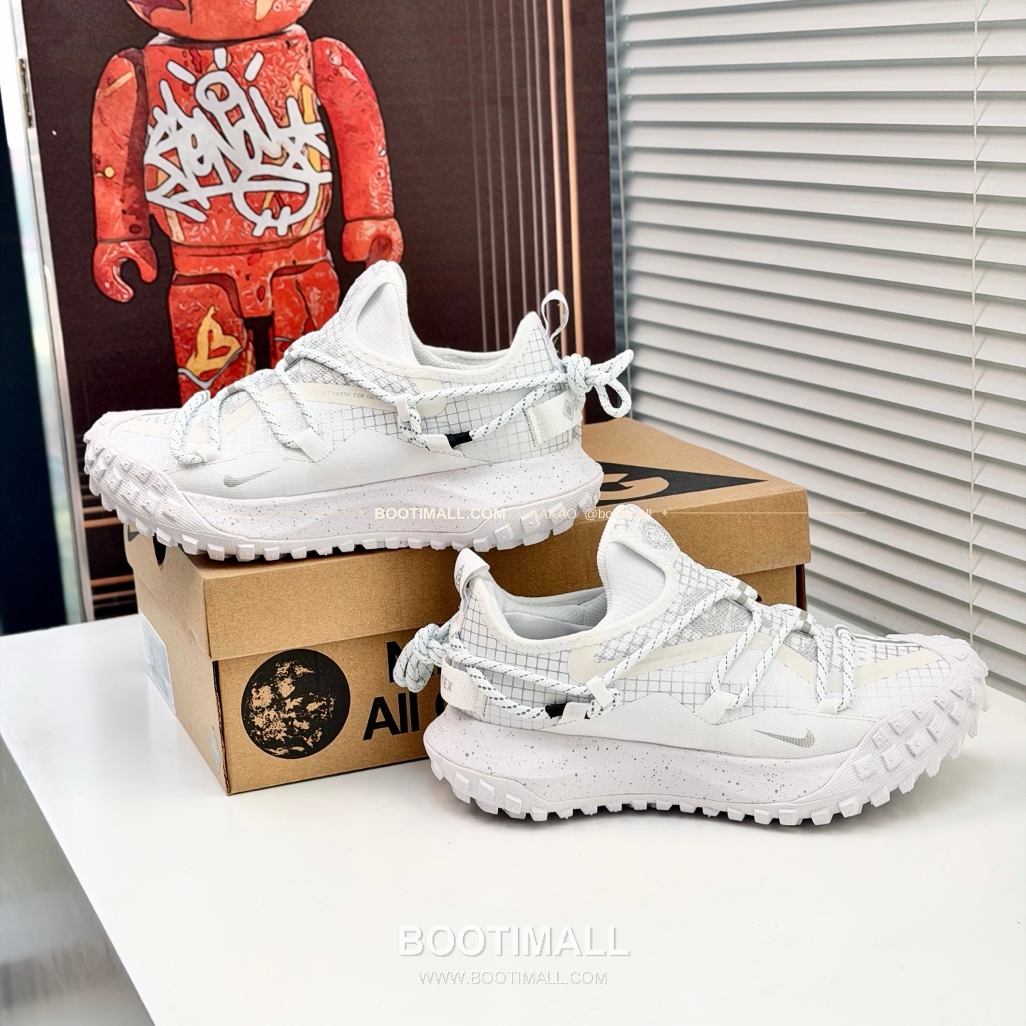 나이키 ACG 2026SS 메쉬 레더 믹스 컬러 블록 스니커즈 Nike ACG 2026 SS Mesh Leather Color Block Sneakers 7