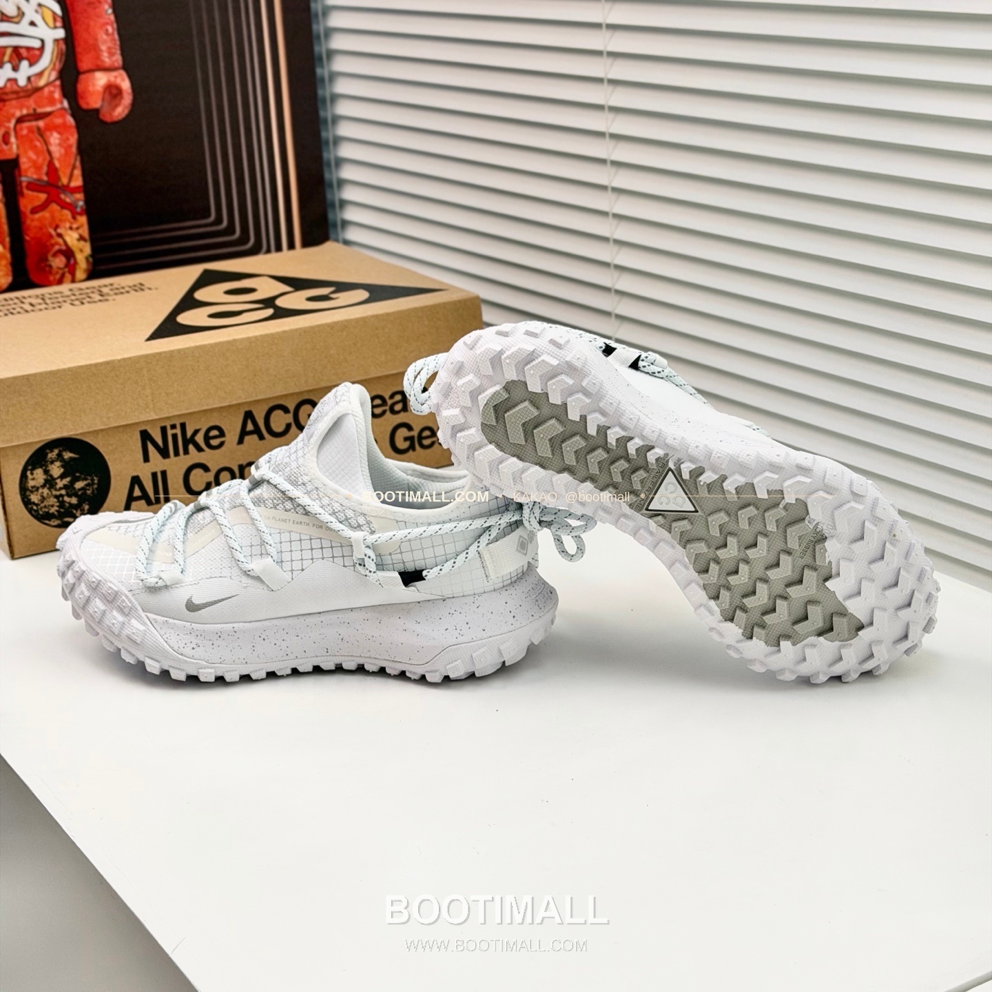 나이키 ACG 2026SS 메쉬 레더 믹스 컬러 블록 스니커즈 Nike ACG 2026 SS Mesh Leather Color Block Sneakers 8