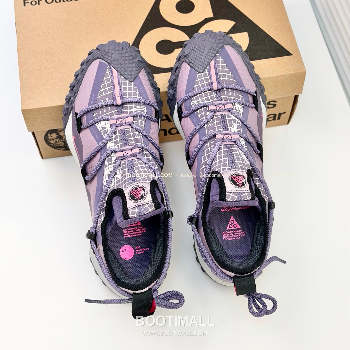 나이키 ACG 2026SS 메쉬 레더 믹스 컬러 블록 스니커즈 Nike ACG 2026 SS Mesh Leather Color Block Sneakers 5