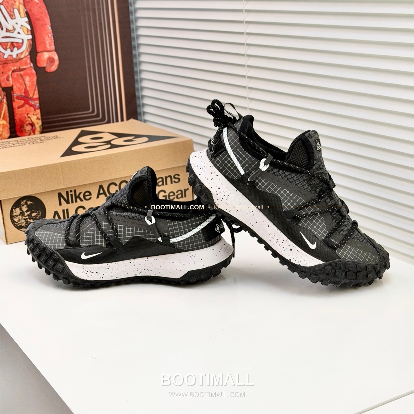 나이키 ACG 2026SS 메쉬 레더 믹스 컬러 블록 스니커즈 Nike ACG 2026 SS Mesh Leather Color Block Sneakers 6