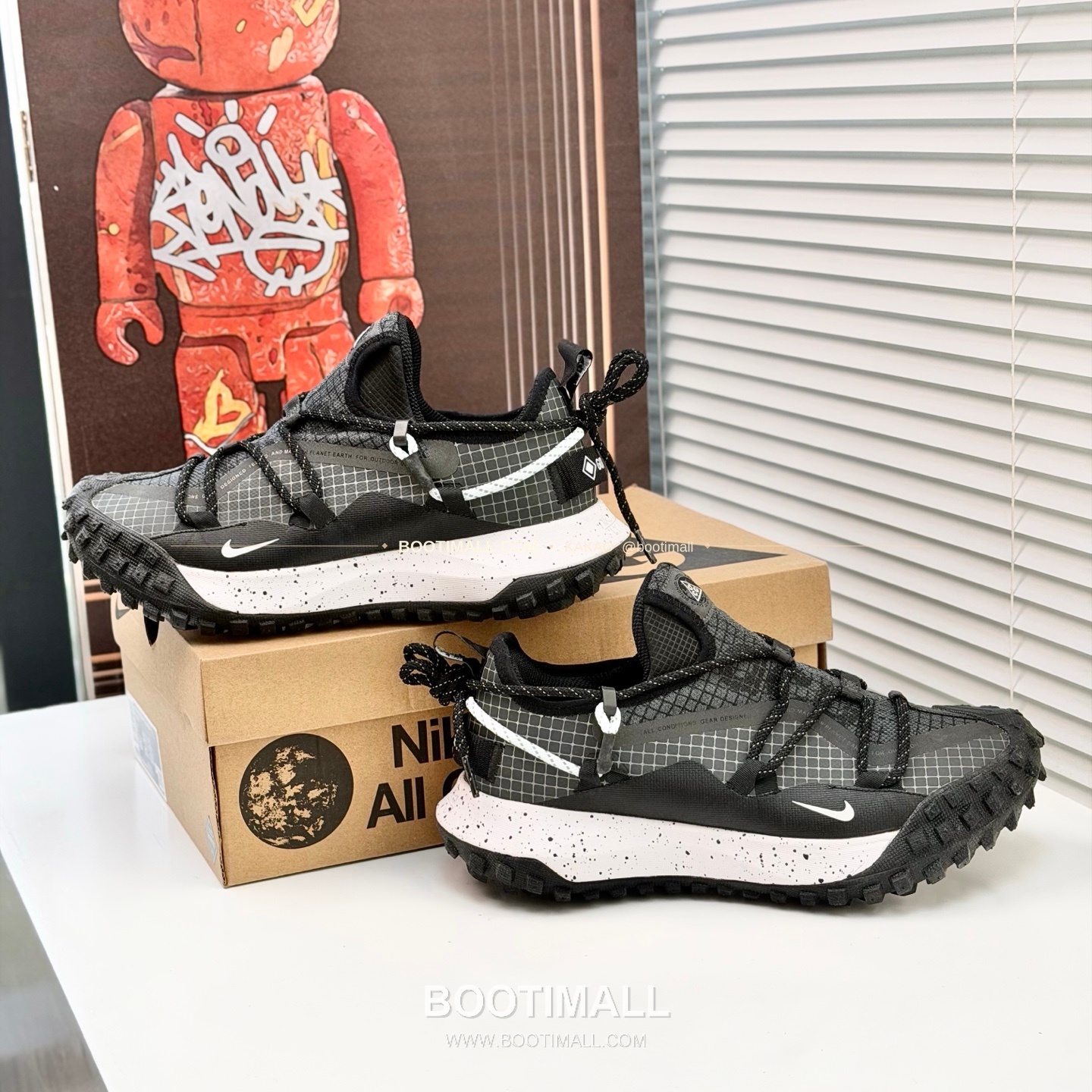 나이키 ACG 2026SS 메쉬 레더 믹스 컬러 블록 스니커즈 Nike ACG 2026 SS Mesh Leather Color Block Sneakers 7