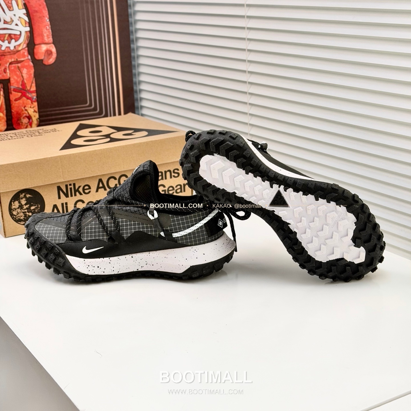 나이키 ACG 2026SS 메쉬 레더 믹스 컬러 블록 스니커즈 Nike ACG 2026 SS Mesh Leather Color Block Sneakers 8