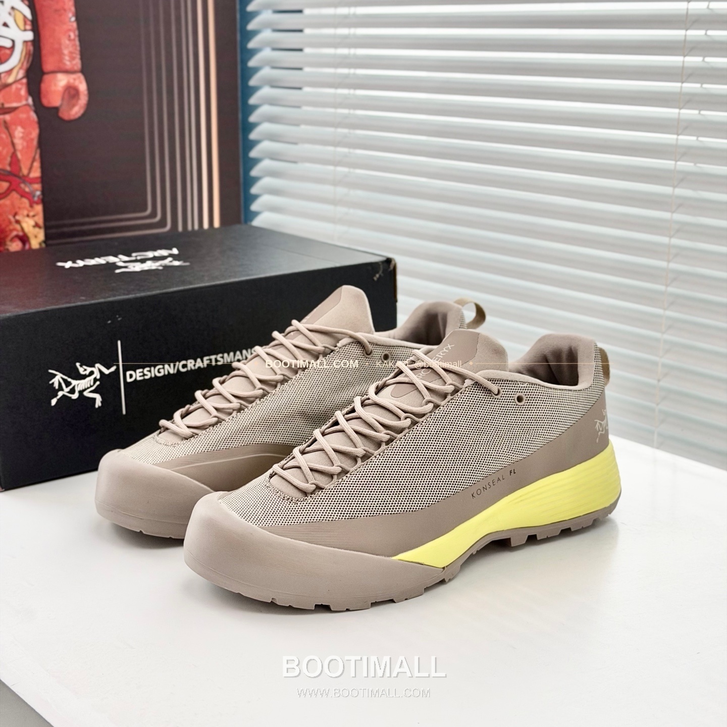 아크테릭스 2026SS 메쉬 레더 브라운 스니커즈 Arc'teryx 2026 SS Mesh Leather Brown Sneakers 2