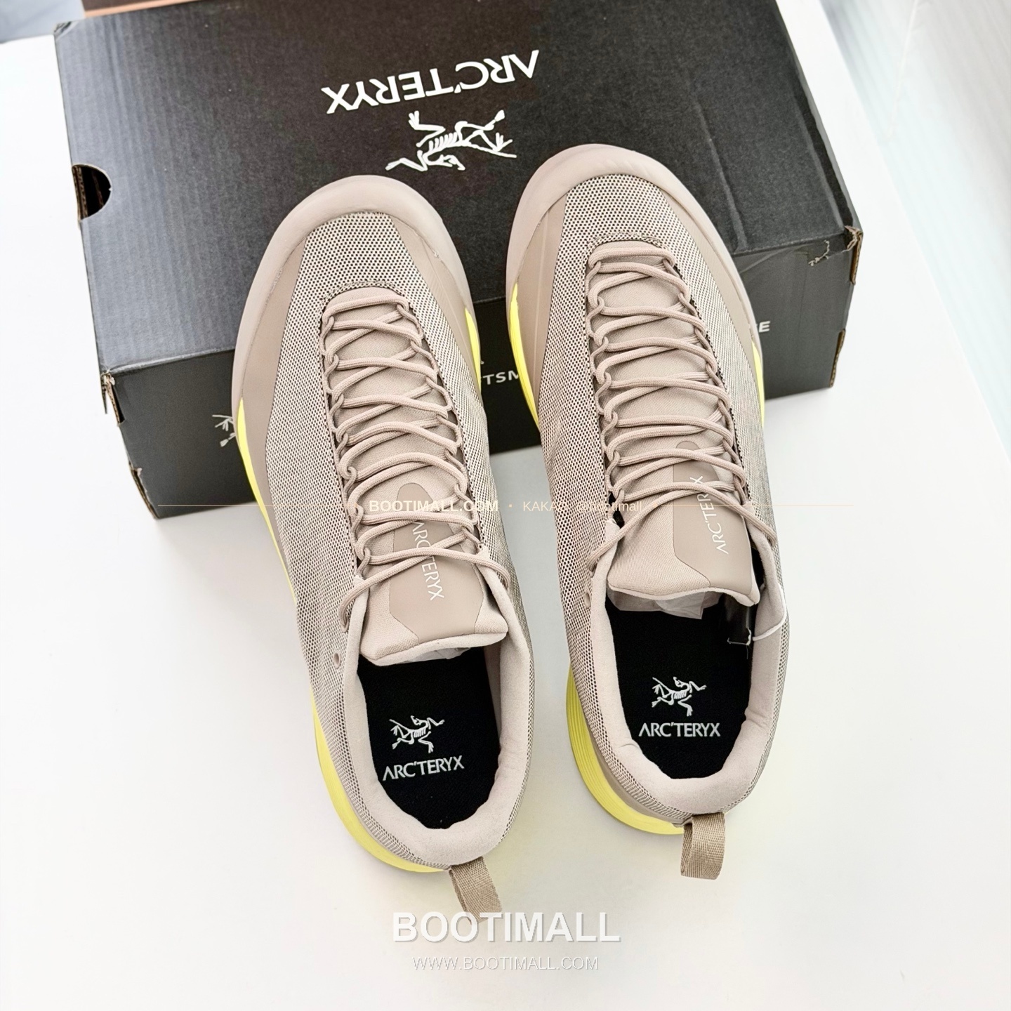 아크테릭스 2026SS 메쉬 레더 브라운 스니커즈 Arc'teryx 2026 SS Mesh Leather Brown Sneakers 5