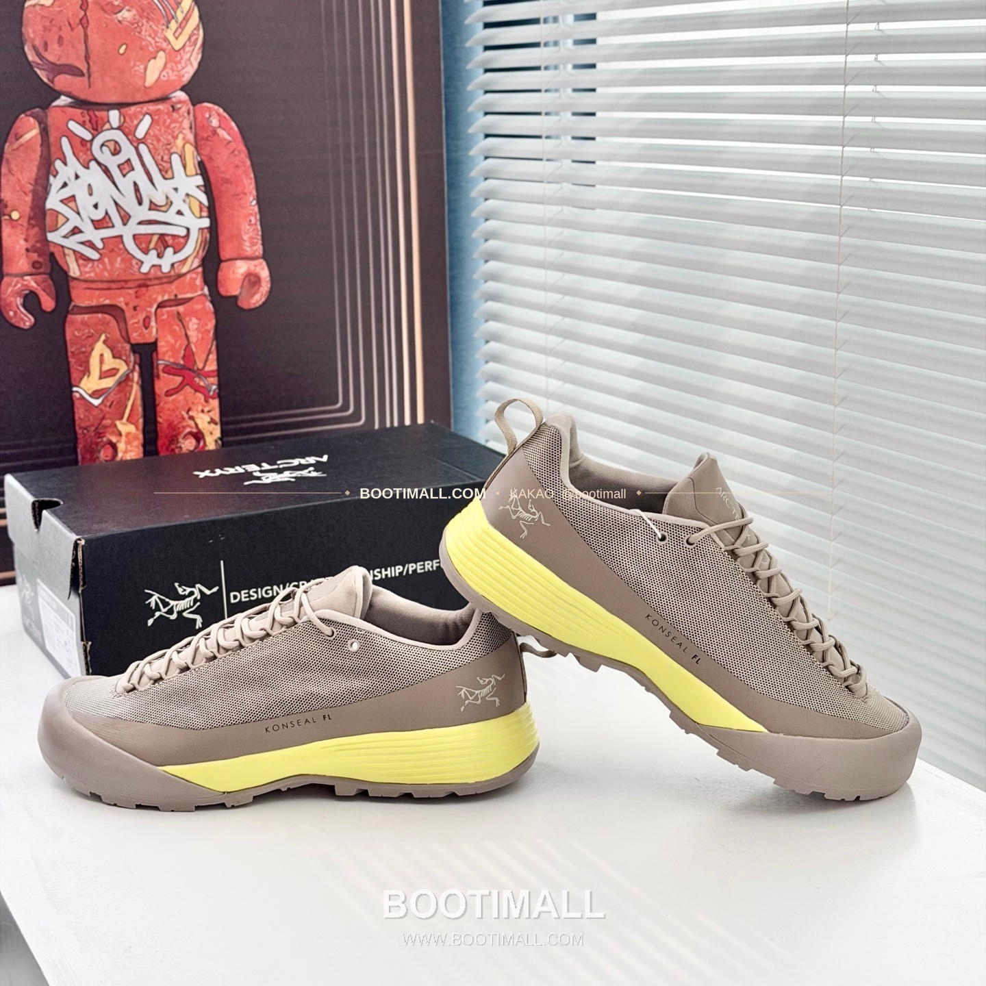 아크테릭스 2026SS 메쉬 레더 브라운 스니커즈 Arc'teryx 2026 SS Mesh Leather Brown Sneakers 6