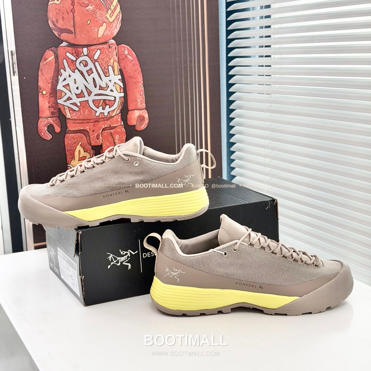 아크테릭스 2026SS 메쉬 레더 브라운 스니커즈 Arc'teryx 2026 SS Mesh Leather Brown Sneakers 7