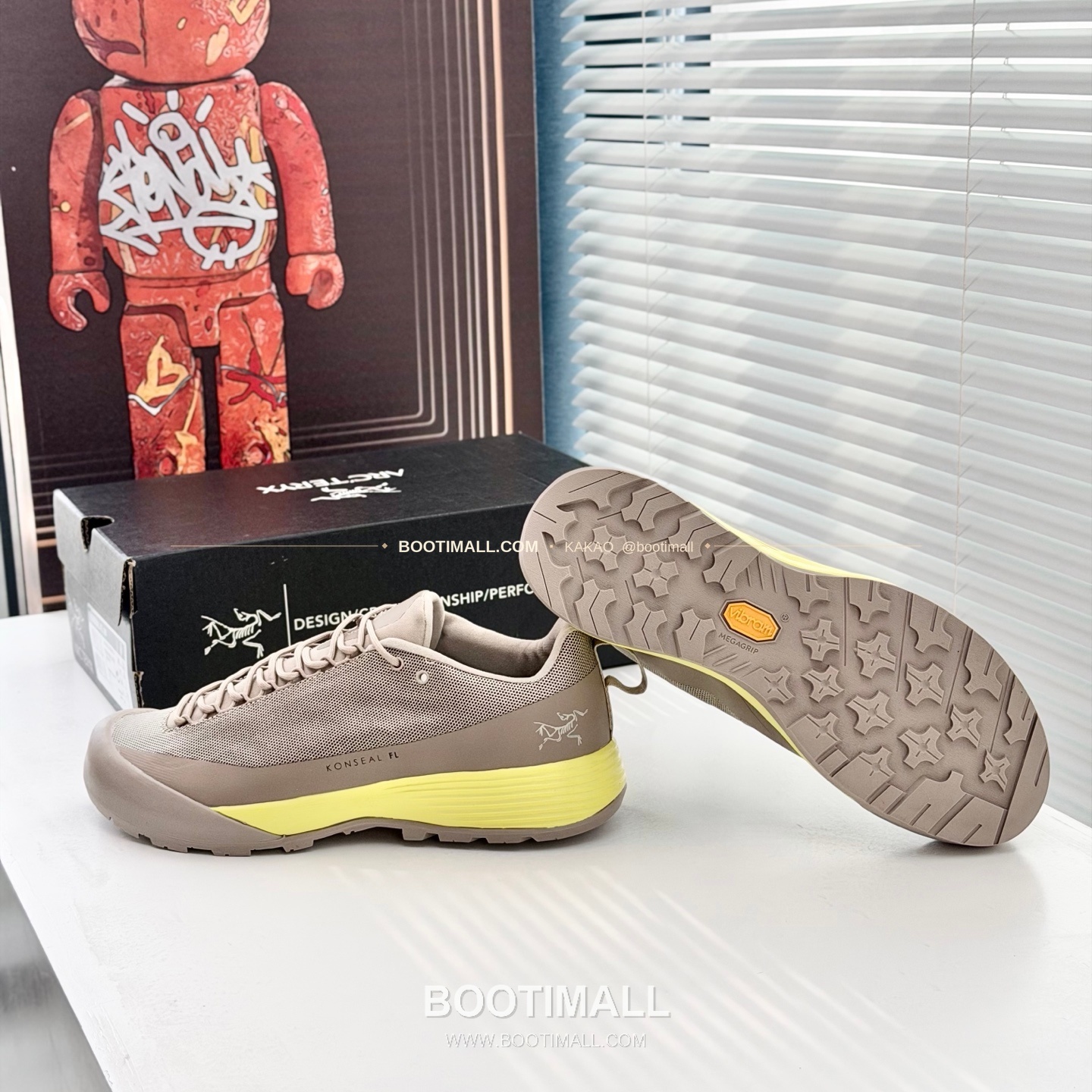 아크테릭스 2026SS 메쉬 레더 브라운 스니커즈 Arc'teryx 2026 SS Mesh Leather Brown Sneakers 8