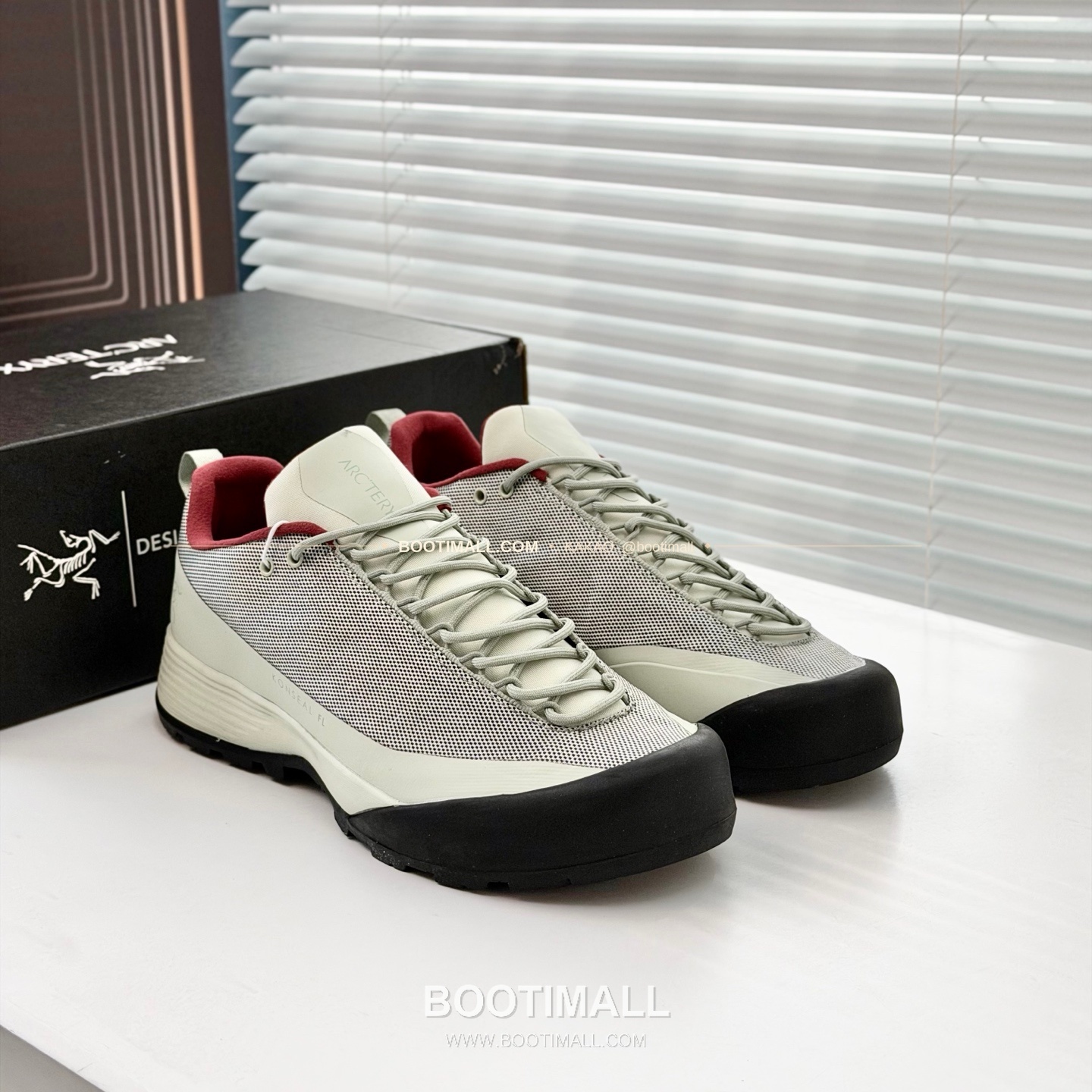 아크테릭스 2026SS 메쉬 레더 브라운 스니커즈 Arc'teryx 2026 SS Mesh Leather Brown Sneakers 1
