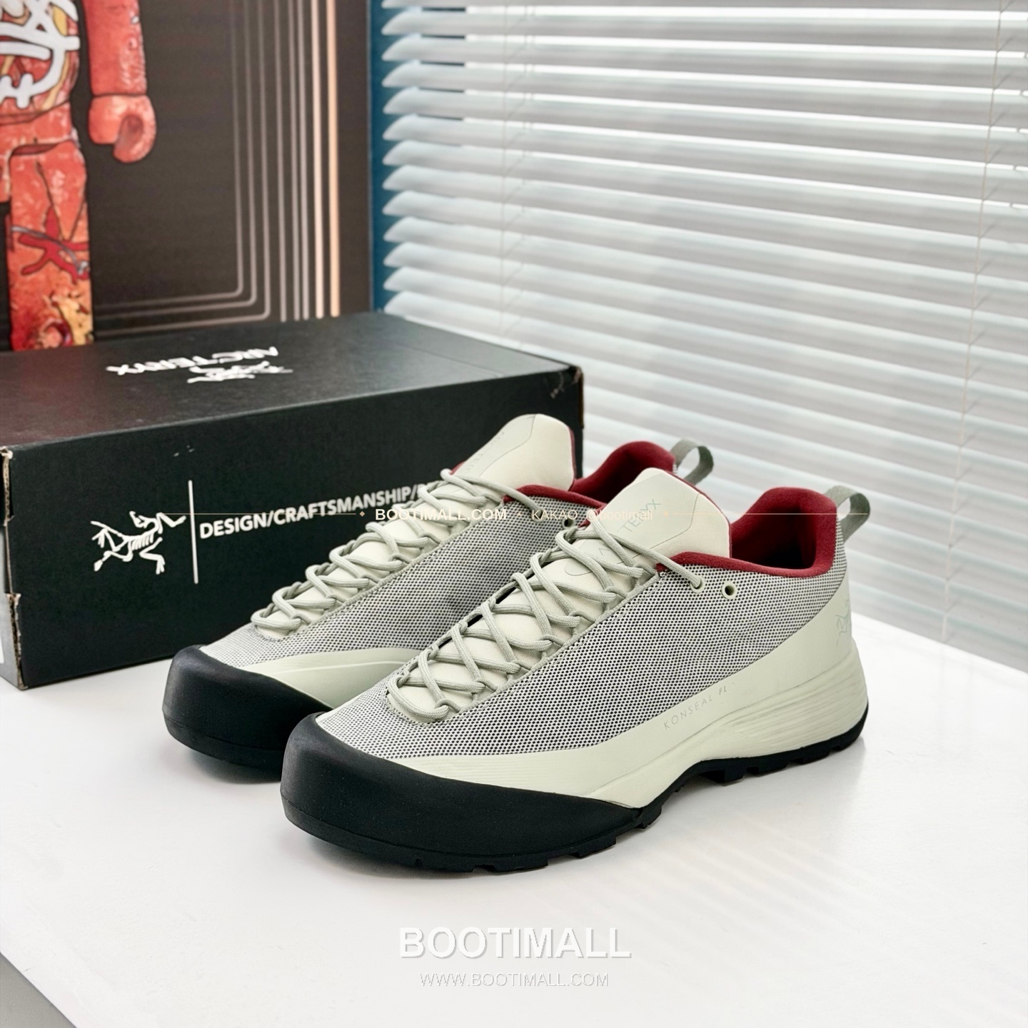 아크테릭스 2026SS 메쉬 레더 브라운 스니커즈 Arc'teryx 2026 SS Mesh Leather Brown Sneakers 2