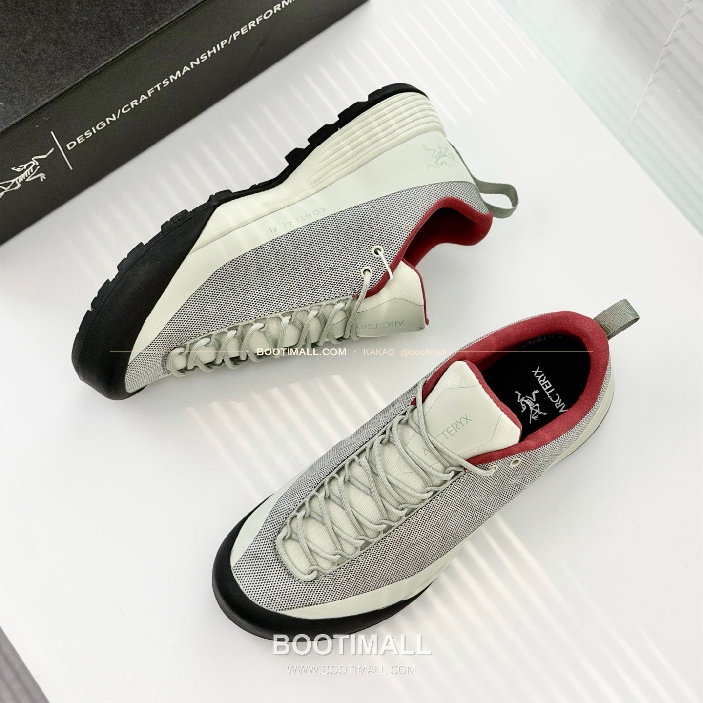 아크테릭스 2026SS 메쉬 레더 브라운 스니커즈 Arc'teryx 2026 SS Mesh Leather Brown Sneakers 3