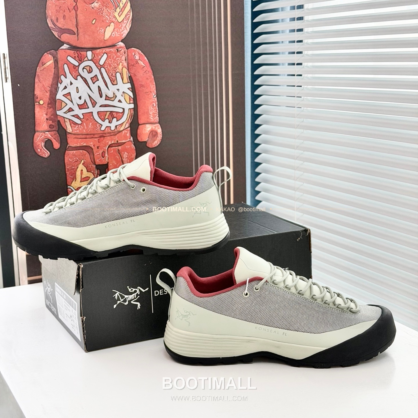 아크테릭스 2026SS 메쉬 레더 브라운 스니커즈 Arc'teryx 2026 SS Mesh Leather Brown Sneakers 7