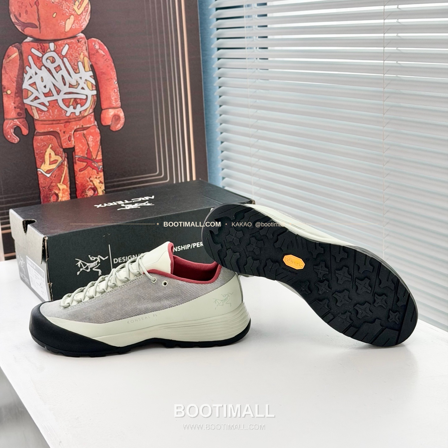 아크테릭스 2026SS 메쉬 레더 브라운 스니커즈 Arc'teryx 2026 SS Mesh Leather Brown Sneakers 8