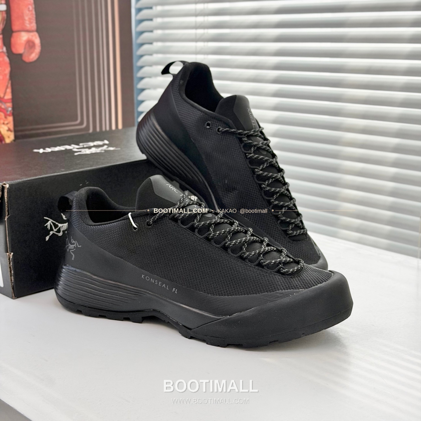 아크테릭스 2026SS 메쉬 레더 브라운 스니커즈 Arc'teryx 2026 SS Mesh Leather Brown Sneakers 4