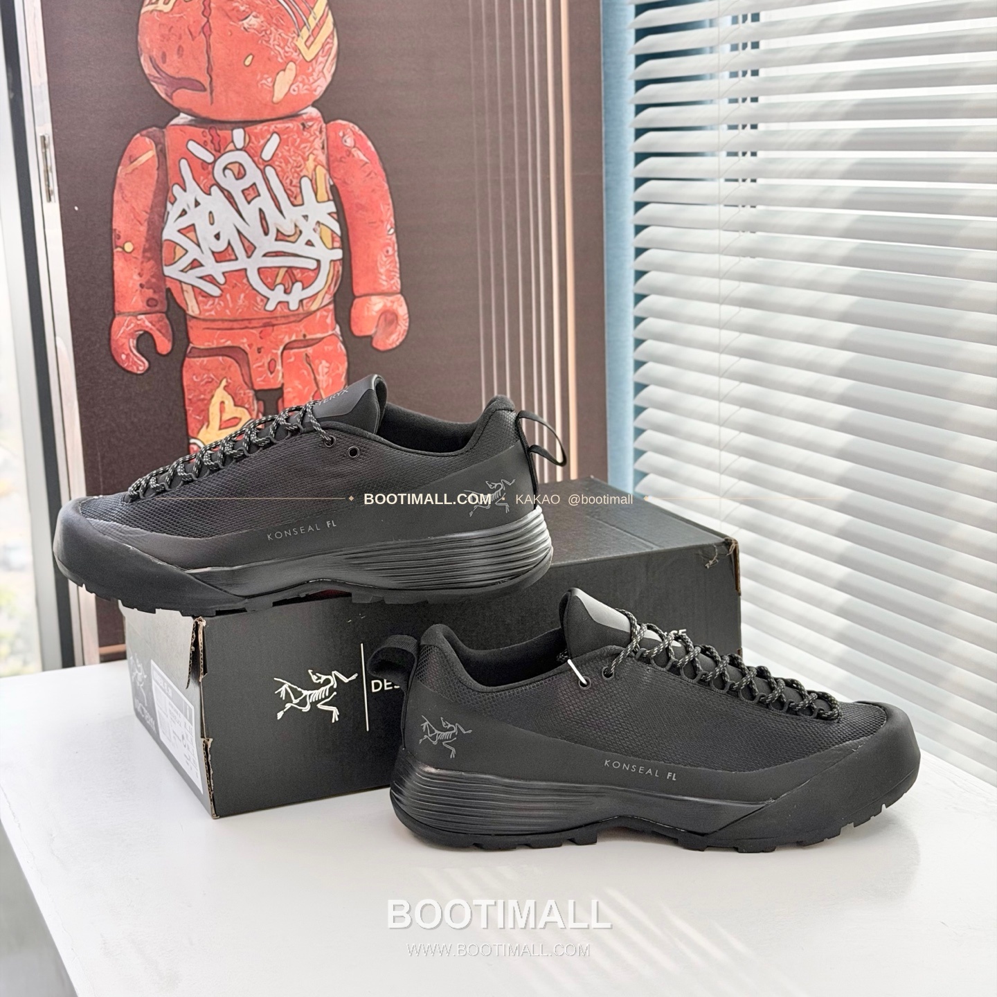 아크테릭스 2026SS 메쉬 레더 브라운 스니커즈 Arc'teryx 2026 SS Mesh Leather Brown Sneakers 7