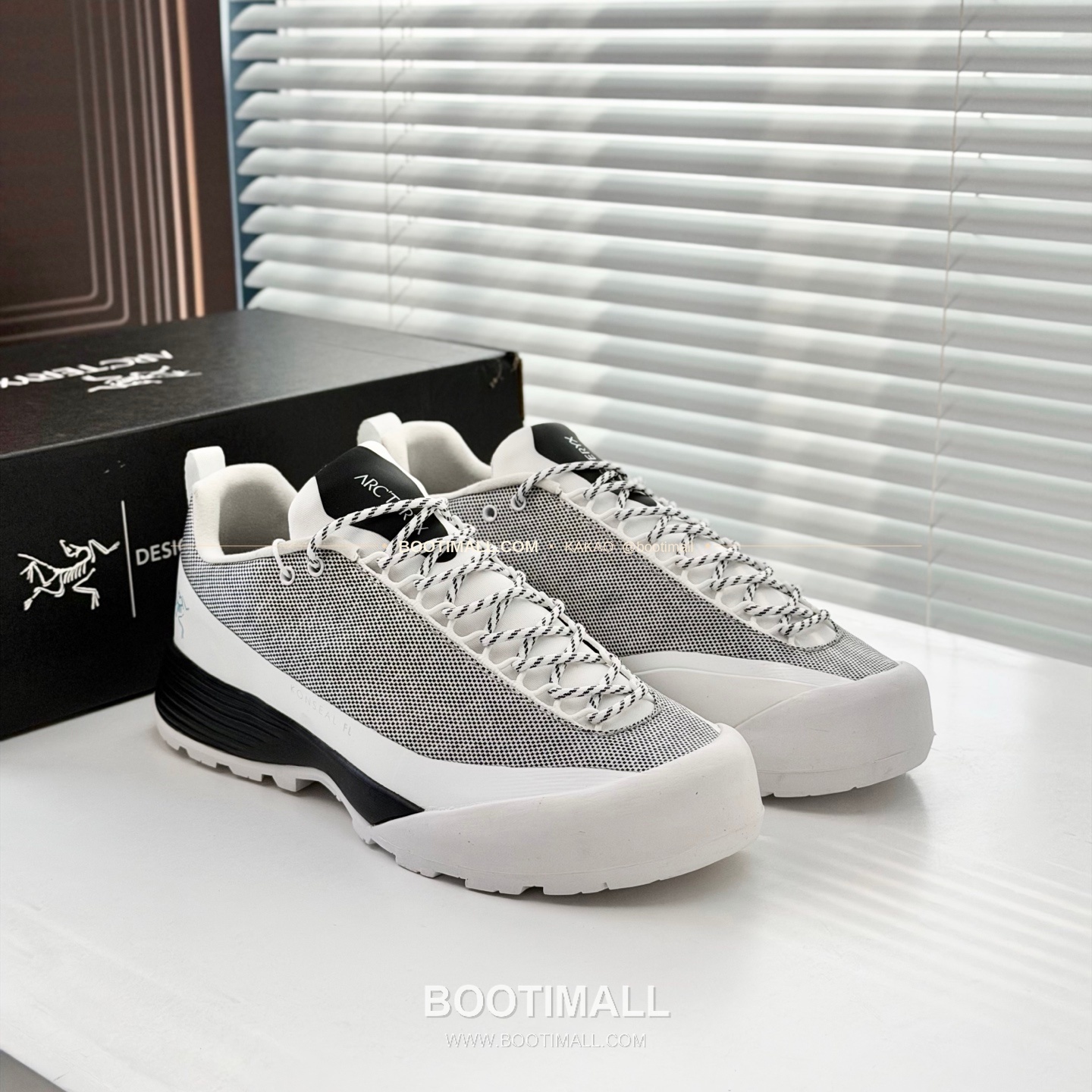 아크테릭스 2026SS 메쉬 레더 브라운 스니커즈 Arc'teryx 2026 SS Mesh Leather Brown Sneakers 1