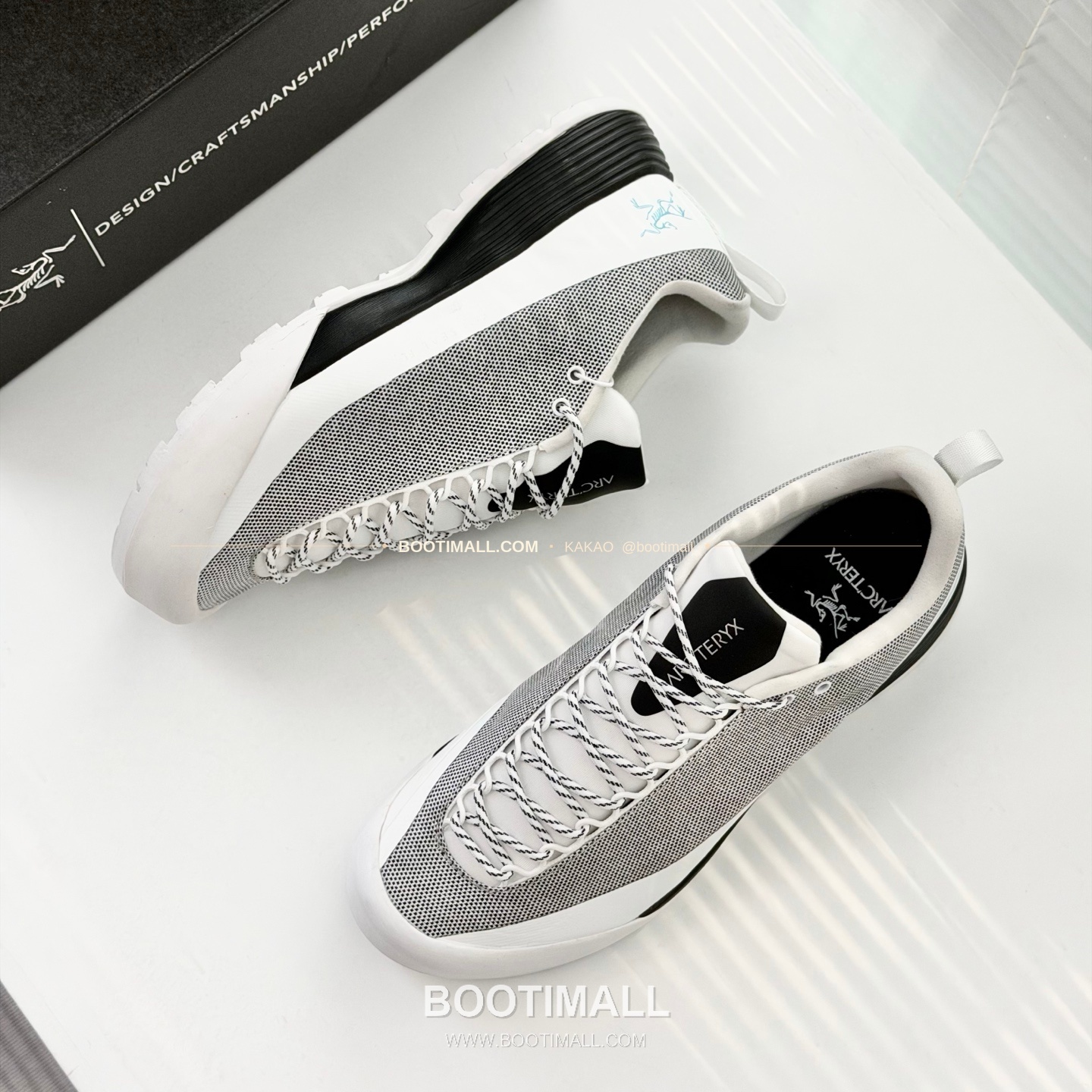 아크테릭스 2026SS 메쉬 레더 브라운 스니커즈 Arc'teryx 2026 SS Mesh Leather Brown Sneakers 3