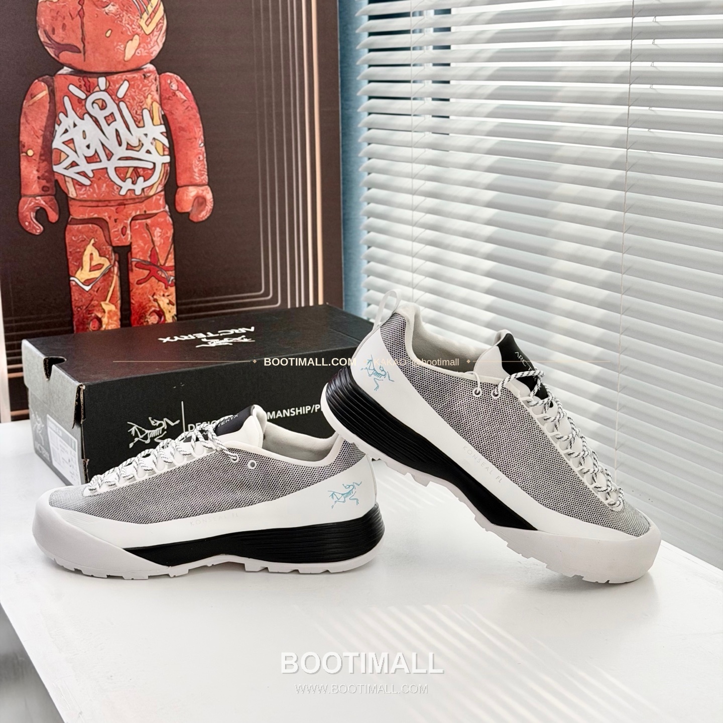 아크테릭스 2026SS 메쉬 레더 브라운 스니커즈 Arc'teryx 2026 SS Mesh Leather Brown Sneakers 6