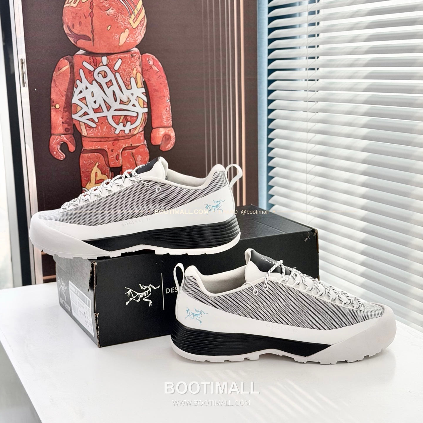 아크테릭스 2026SS 메쉬 레더 브라운 스니커즈 Arc'teryx 2026 SS Mesh Leather Brown Sneakers 7