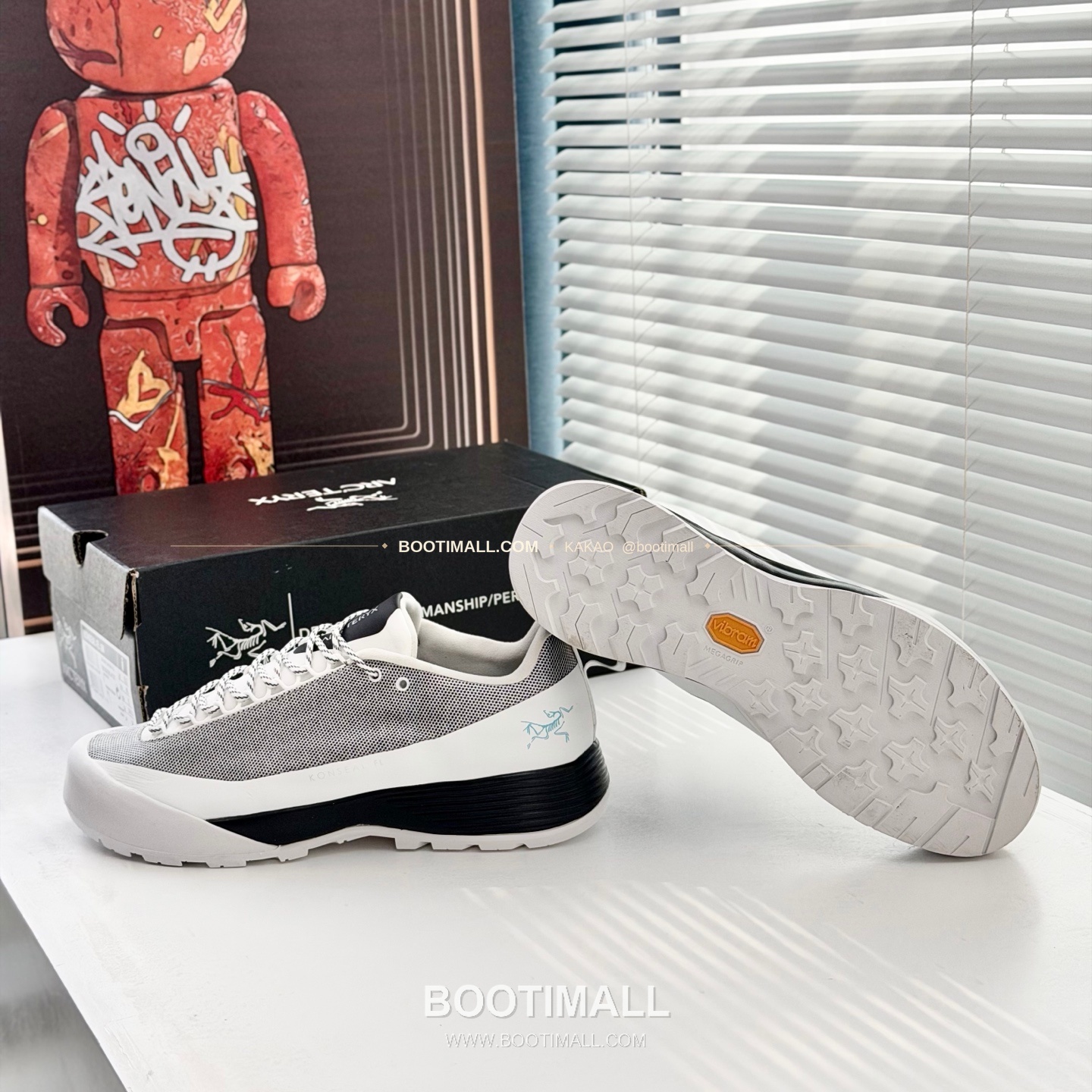 아크테릭스 2026SS 메쉬 레더 브라운 스니커즈 Arc'teryx 2026 SS Mesh Leather Brown Sneakers 8