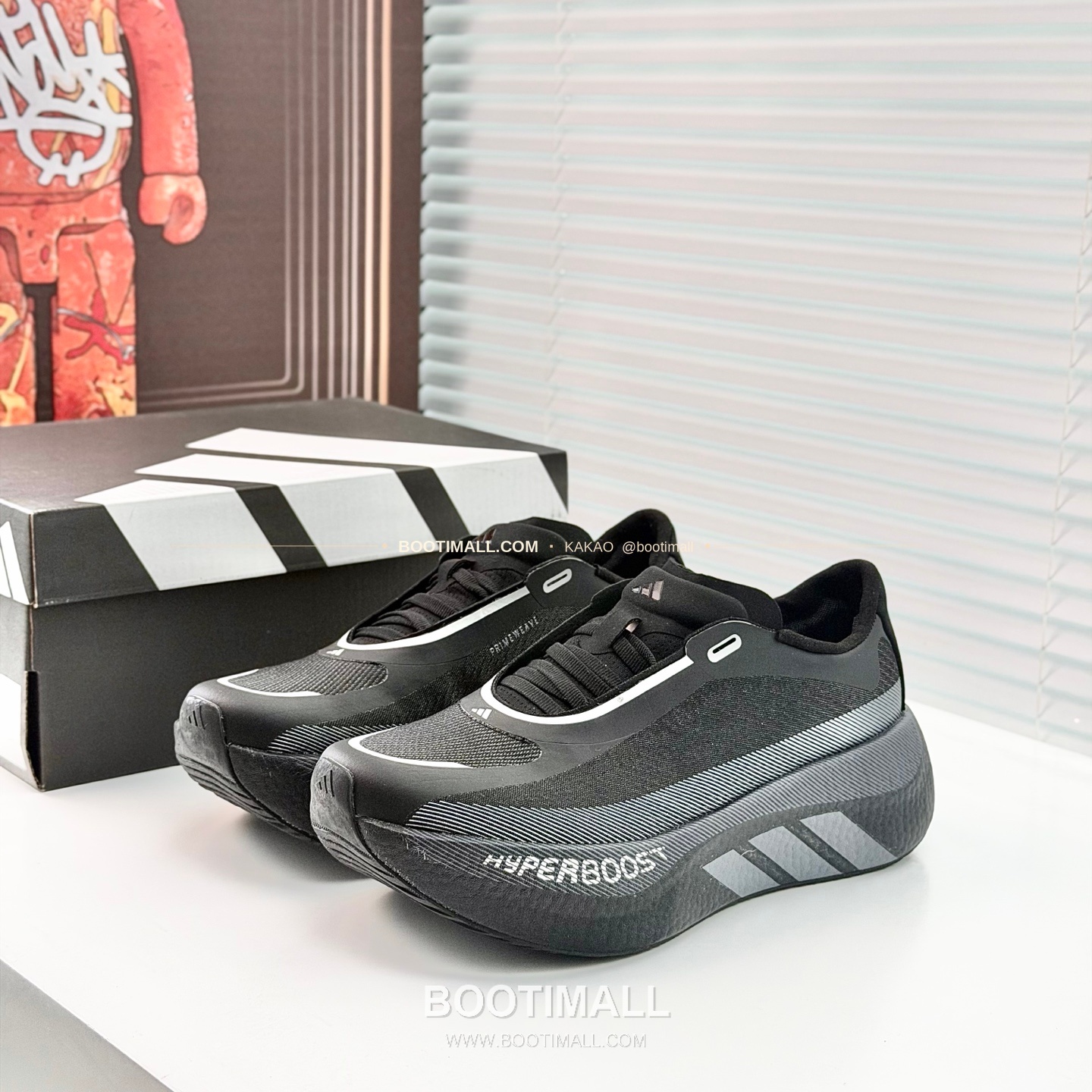 아디다스 2026SS 메쉬 니트 부스트 쿠셔닝 화이트 그린 스니커즈 Adidas 2026 SS Mesh Knit Boost Cushioning White Green Sneakers 2