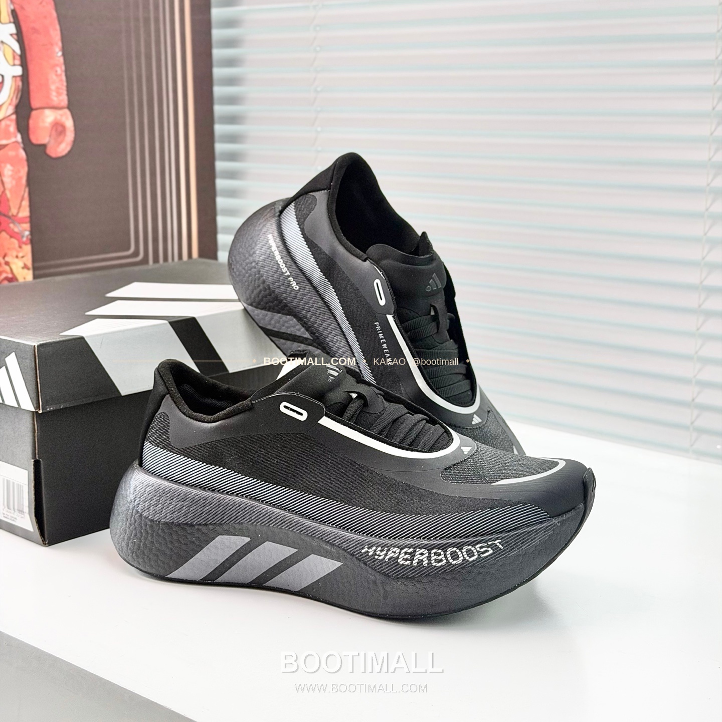 아디다스 2026SS 메쉬 니트 부스트 쿠셔닝 화이트 그린 스니커즈 Adidas 2026 SS Mesh Knit Boost Cushioning White Green Sneakers 4