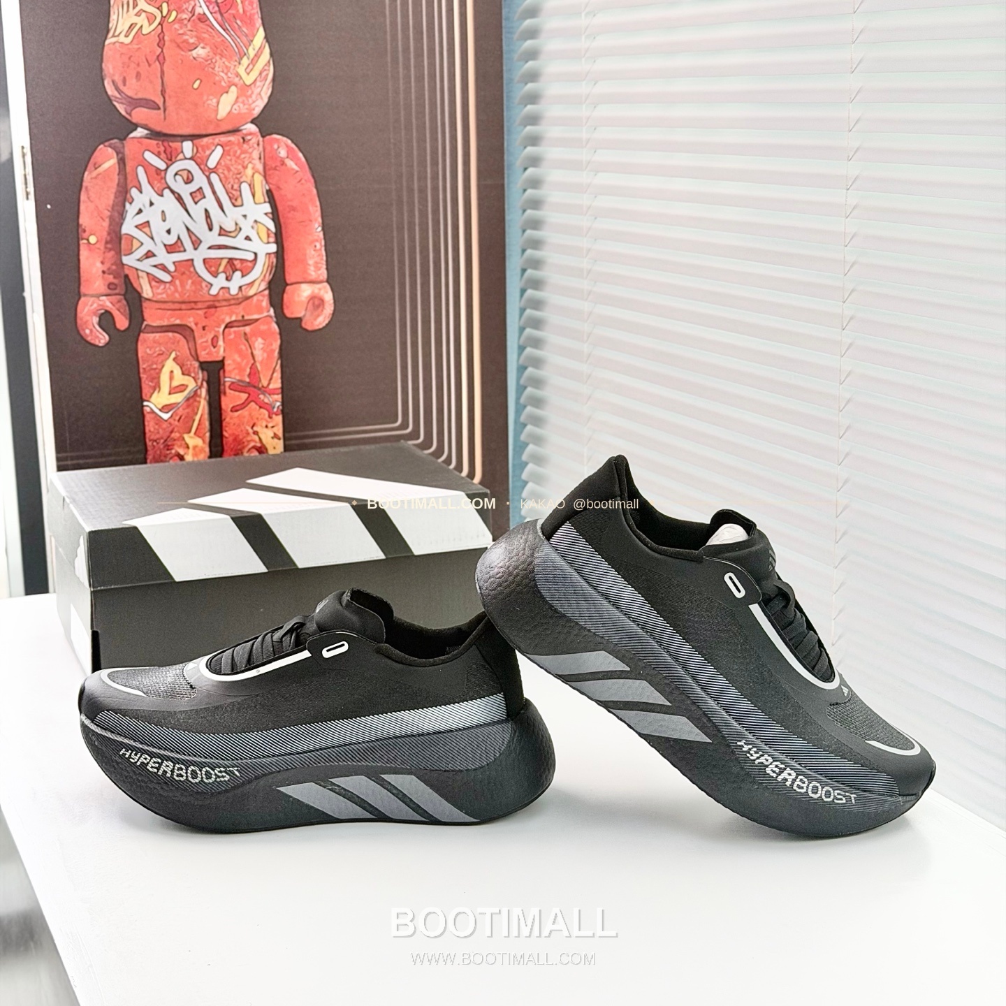 아디다스 2026SS 메쉬 니트 부스트 쿠셔닝 화이트 그린 스니커즈 Adidas 2026 SS Mesh Knit Boost Cushioning White Green Sneakers 6