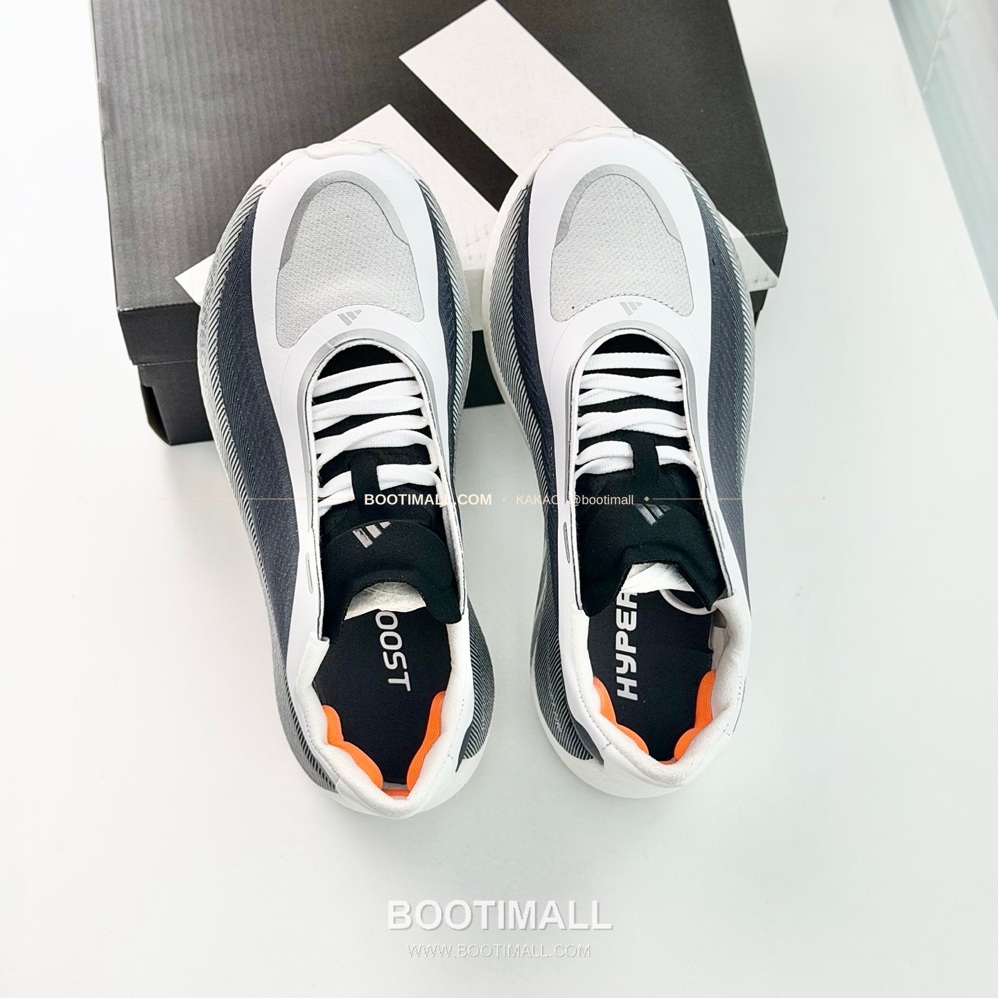 아디다스 2026SS 메쉬 니트 부스트 쿠셔닝 화이트 그린 스니커즈 Adidas 2026 SS Mesh Knit Boost Cushioning White Green Sneakers 5