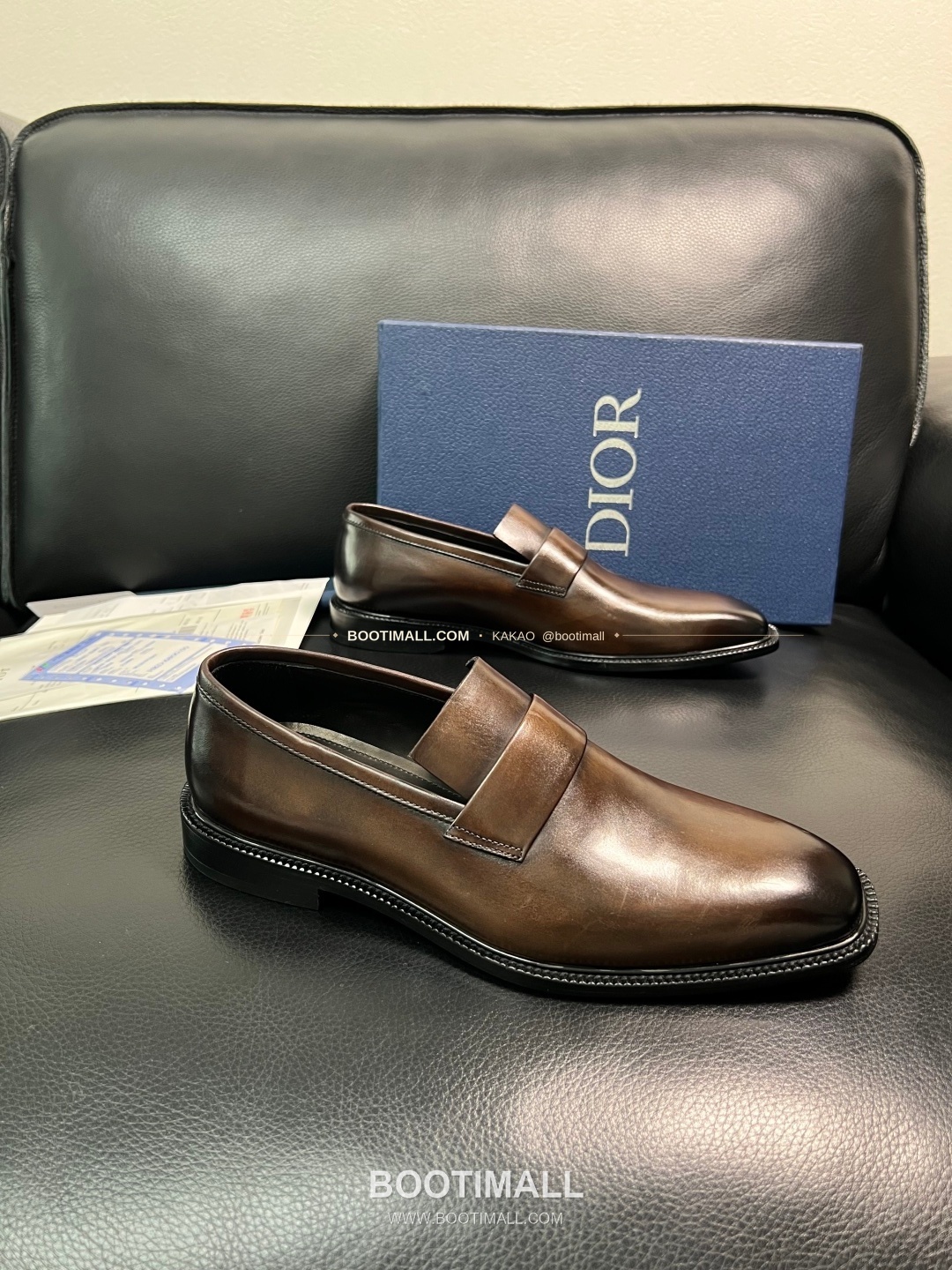 디올 2026SS 송아지가죽 클래식 레더 블랙 더비 슈즈 Dior 2026 SS Calfskin Classic Leather Black Derby Shoes 1