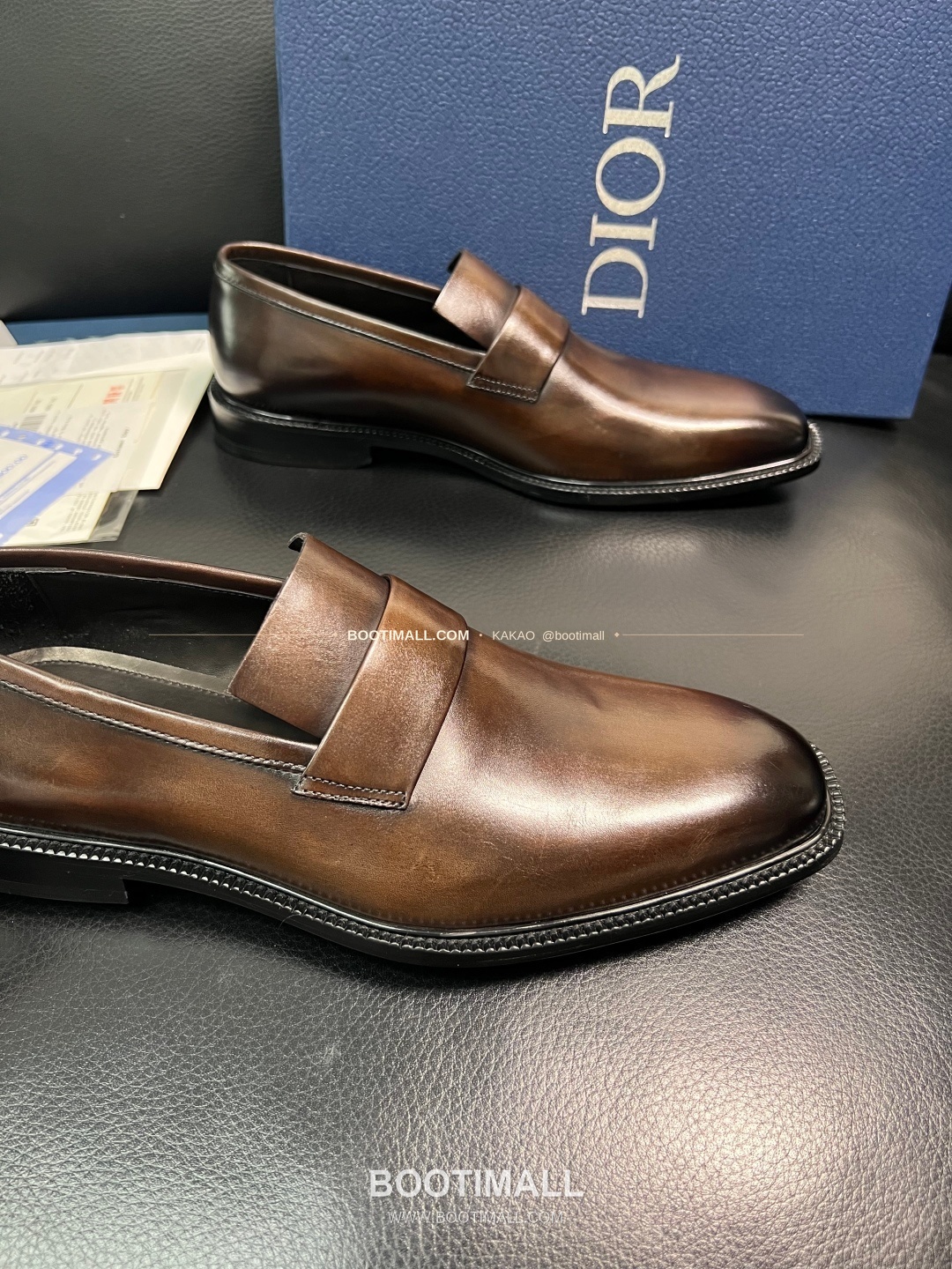 디올 2026SS 송아지가죽 클래식 레더 블랙 더비 슈즈 Dior 2026 SS Calfskin Classic Leather Black Derby Shoes 6