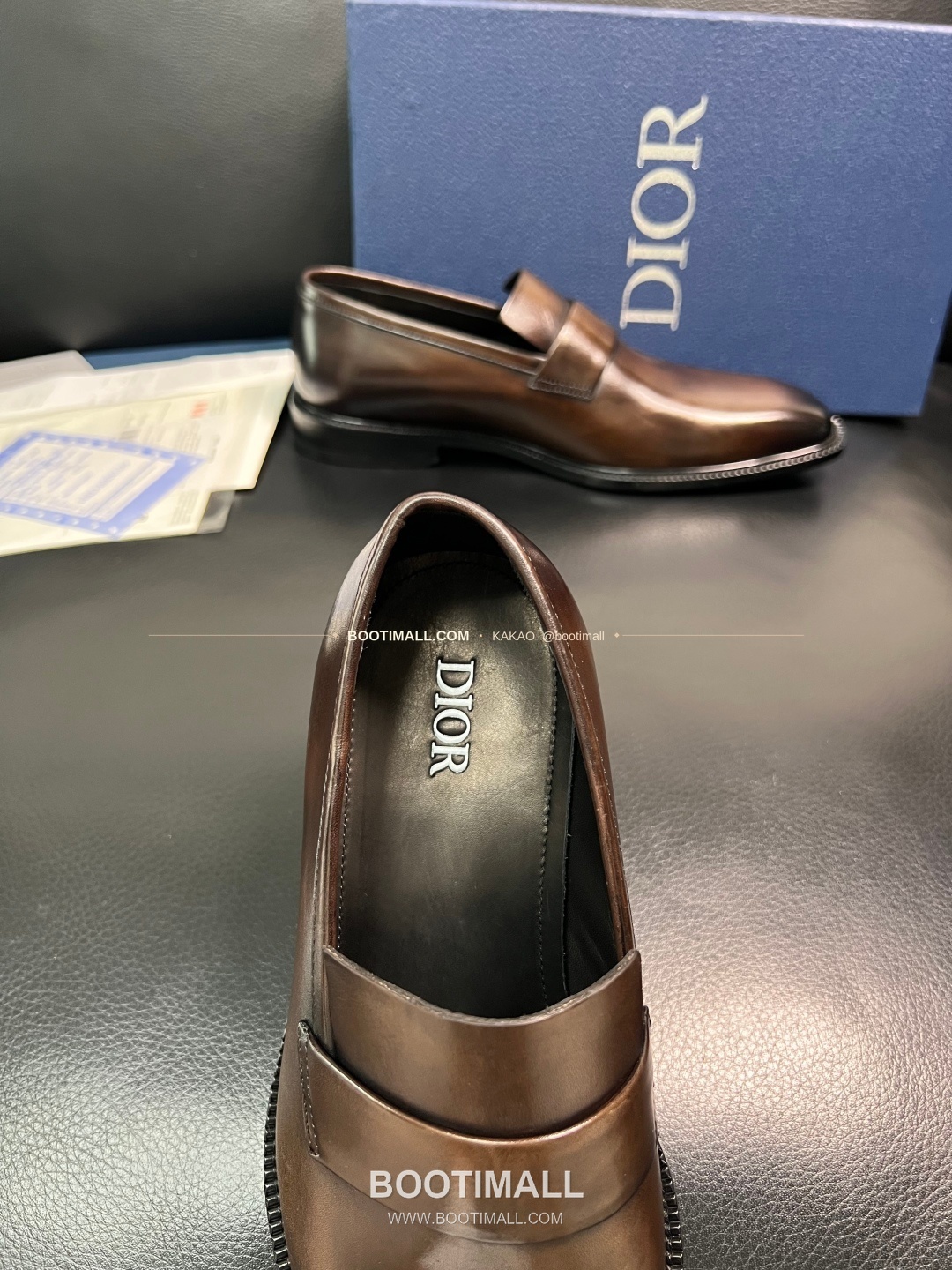 디올 2026SS 송아지가죽 클래식 레더 블랙 더비 슈즈 Dior 2026 SS Calfskin Classic Leather Black Derby Shoes 7