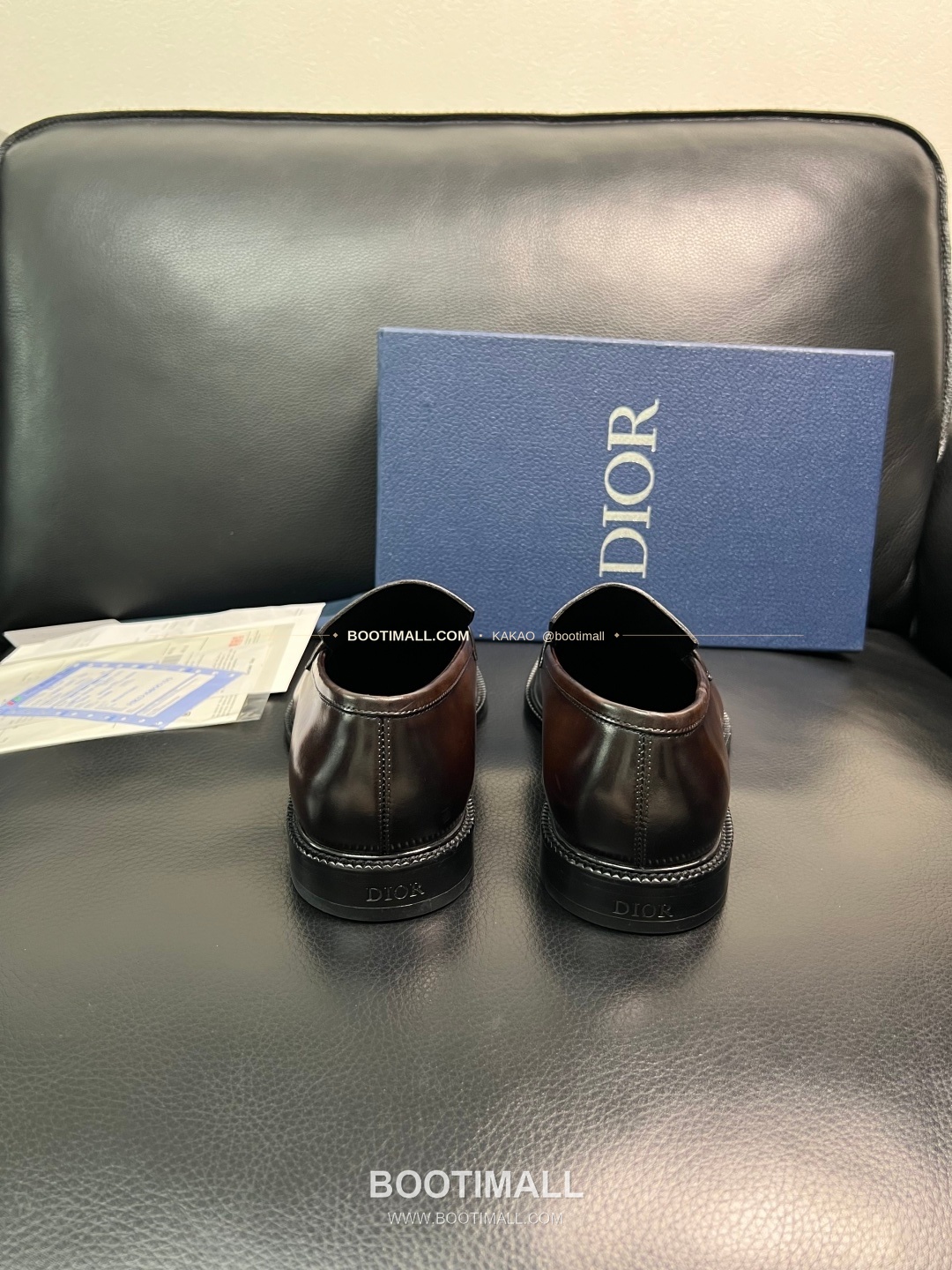 디올 2026SS 송아지가죽 클래식 레더 블랙 더비 슈즈 Dior 2026 SS Calfskin Classic Leather Black Derby Shoes 8