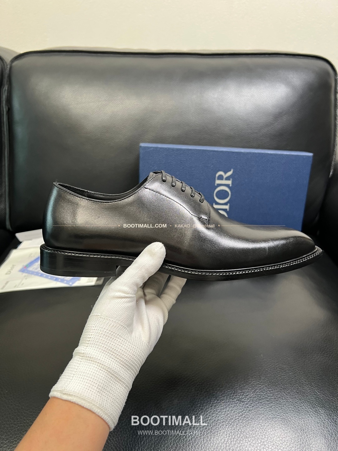 디올 2026SS 송아지가죽 클래식 레더 블랙 더비 슈즈 Dior 2026 SS Calfskin Classic Leather Black Derby Shoes 1