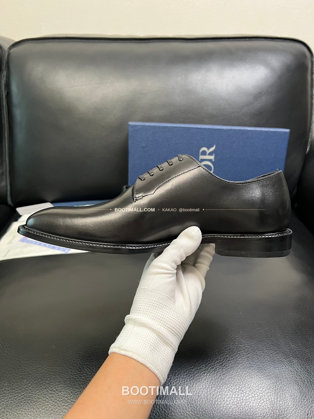 디올 2026SS 송아지가죽 클래식 레더 블랙 더비 슈즈 Dior 2026 SS Calfskin Classic Leather Black Derby Shoes 2