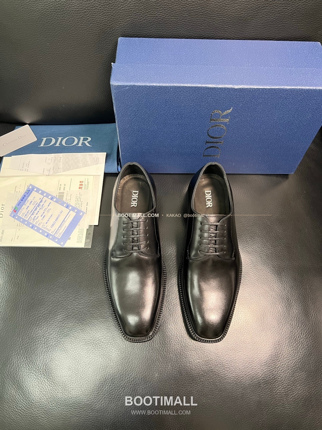 디올 2026SS 송아지가죽 클래식 레더 블랙 더비 슈즈 Dior 2026 SS Calfskin Classic Leather Black Derby Shoes 3