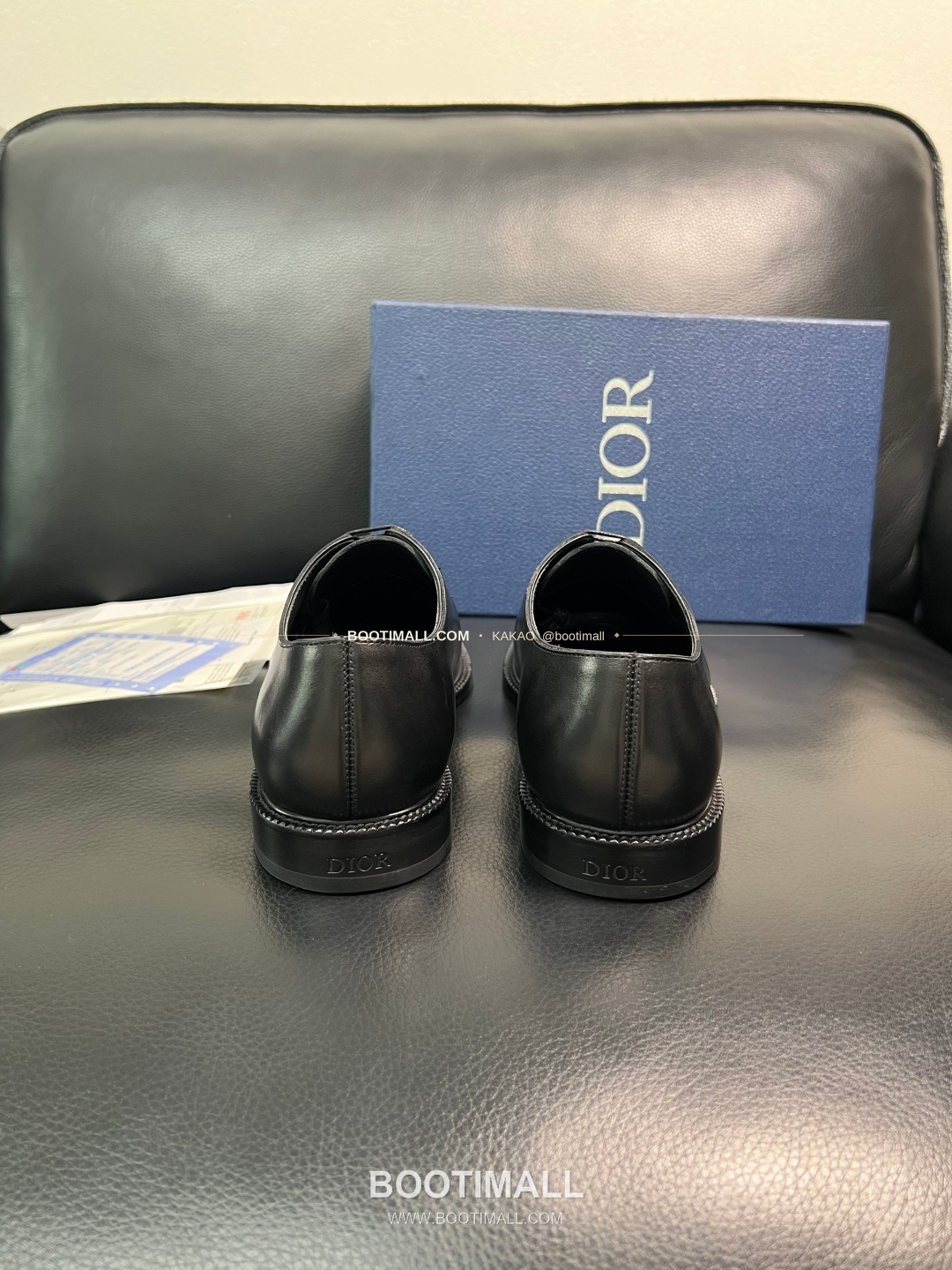 디올 2026SS 송아지가죽 클래식 레더 블랙 더비 슈즈 Dior 2026 SS Calfskin Classic Leather Black Derby Shoes 8