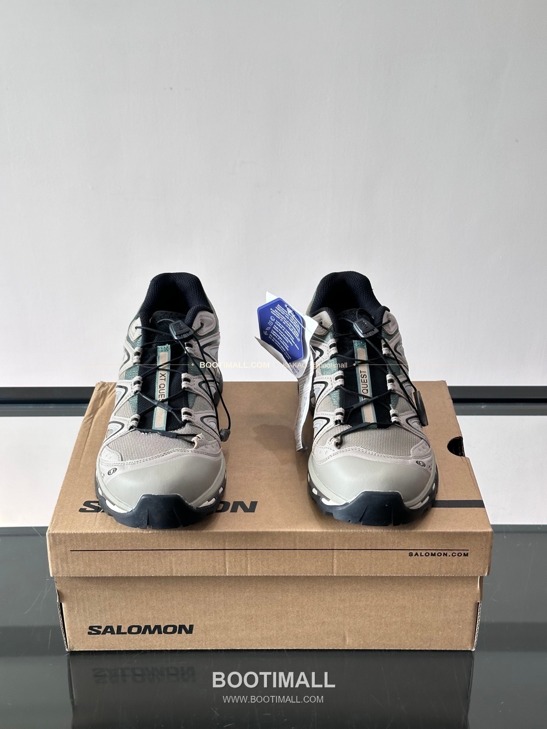 살로몬 2026SS 메쉬 합성가죽 3D샤시 레드 브라운 스니커즈 Salomon 2026 SS Mesh Synthetic Leather 3D Chassis Red Brown Sneakers XA PRO 3D 2