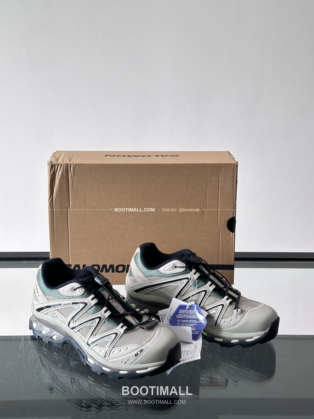 살로몬 2026SS 메쉬 합성가죽 3D샤시 레드 브라운 스니커즈 Salomon 2026 SS Mesh Synthetic Leather 3D Chassis Red Brown Sneakers XA PRO 3D 5