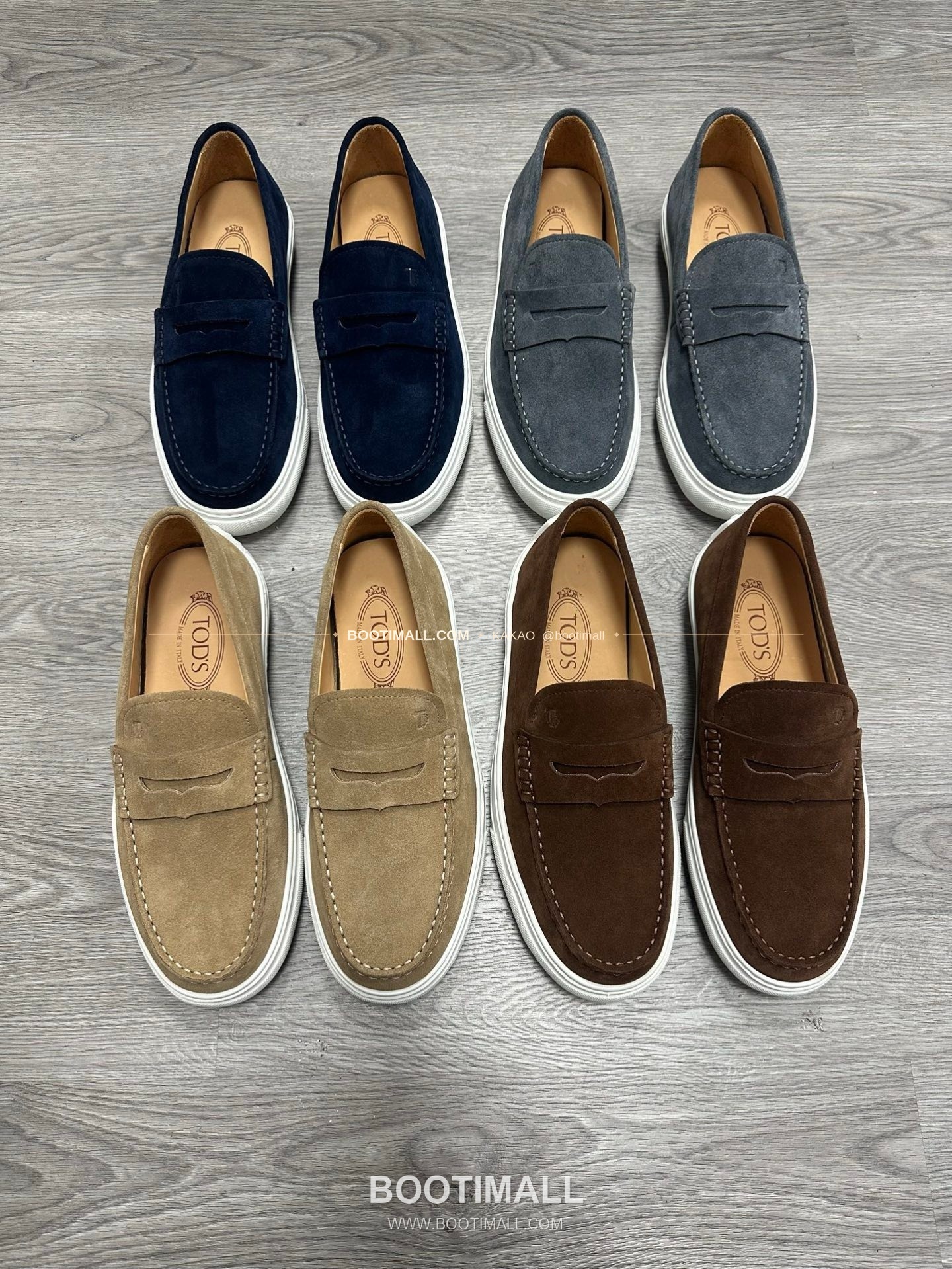 토즈 2026SS 송아지가죽 T로고 고미노 화이트 스니커즈 Tod's 2026 SS Calfskin T Logo Gommino White Sneakers 10