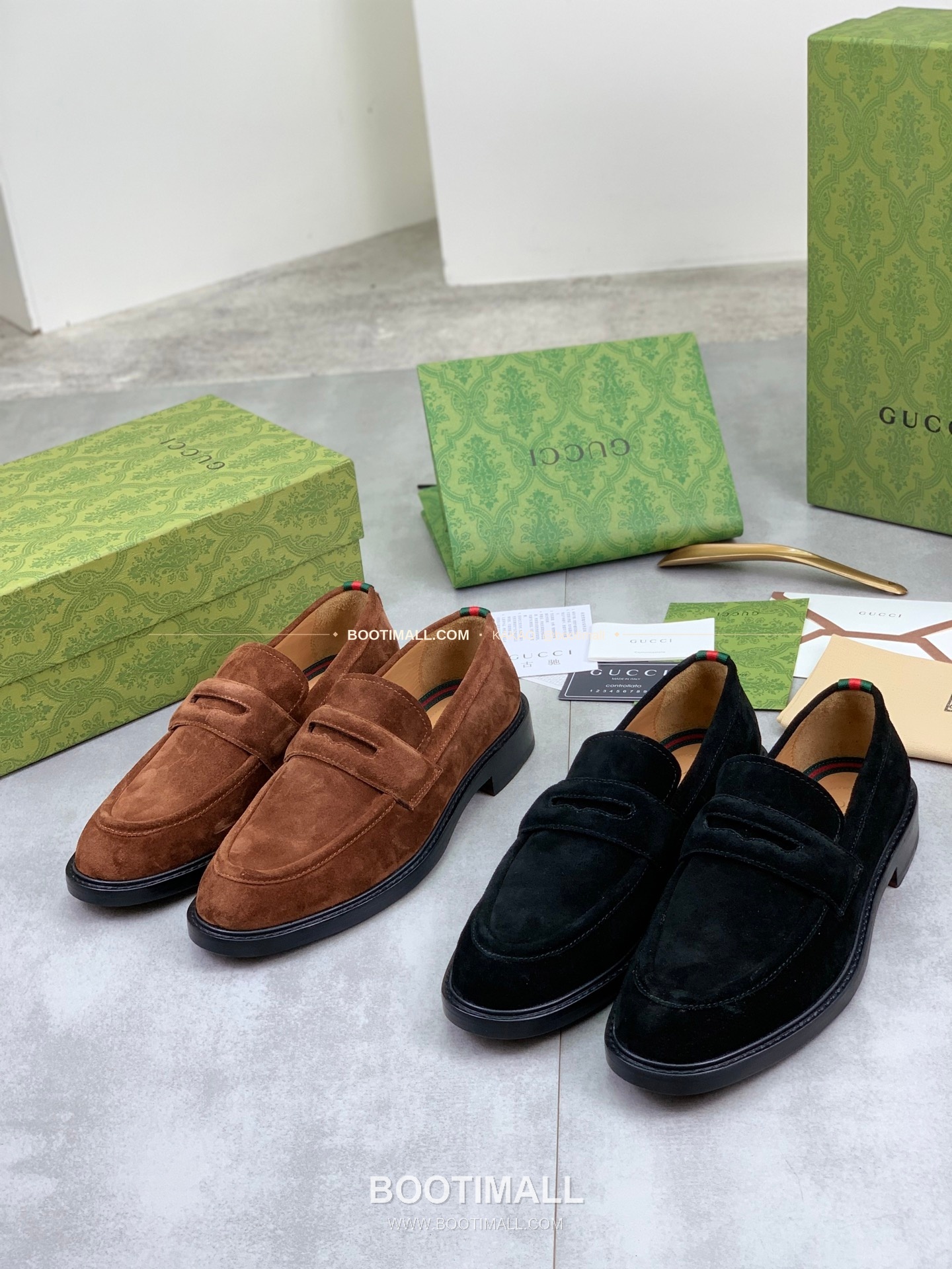 구찌 2026SS 송아지가죽 슬립온 클래식 블랙 로퍼 Gucci 2026 SS Calfskin Slip On Classic Black Loafers 10