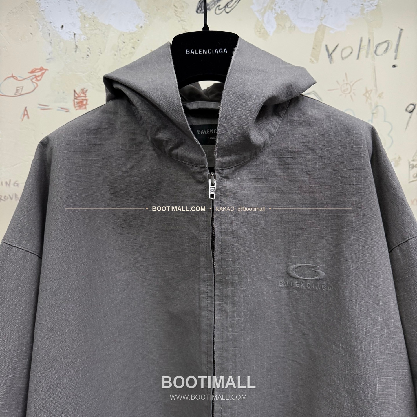 발렌시아가 2025FW 링로고 워싱 루즈핏 카고재킷 Balenciaga 2025 FW Ring Logo Washed Loose Fit Cargo Jacket 8