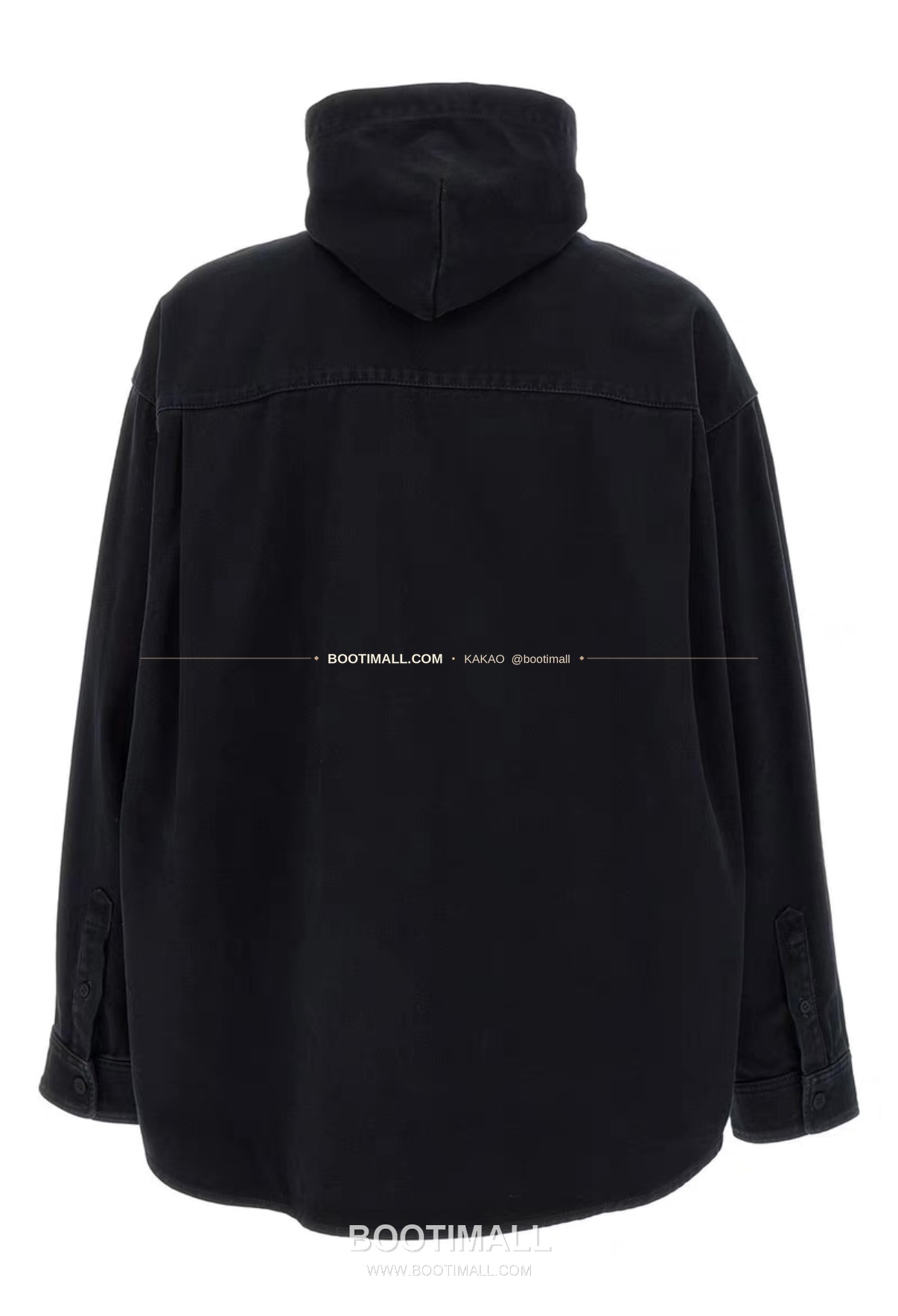 발렌시아가 2025FW 워싱 데님 루즈핏 후드 셔츠재킷 Balenciaga 2025 FW Washed Denim Loose Fit Hooded Shirt Jacket 12