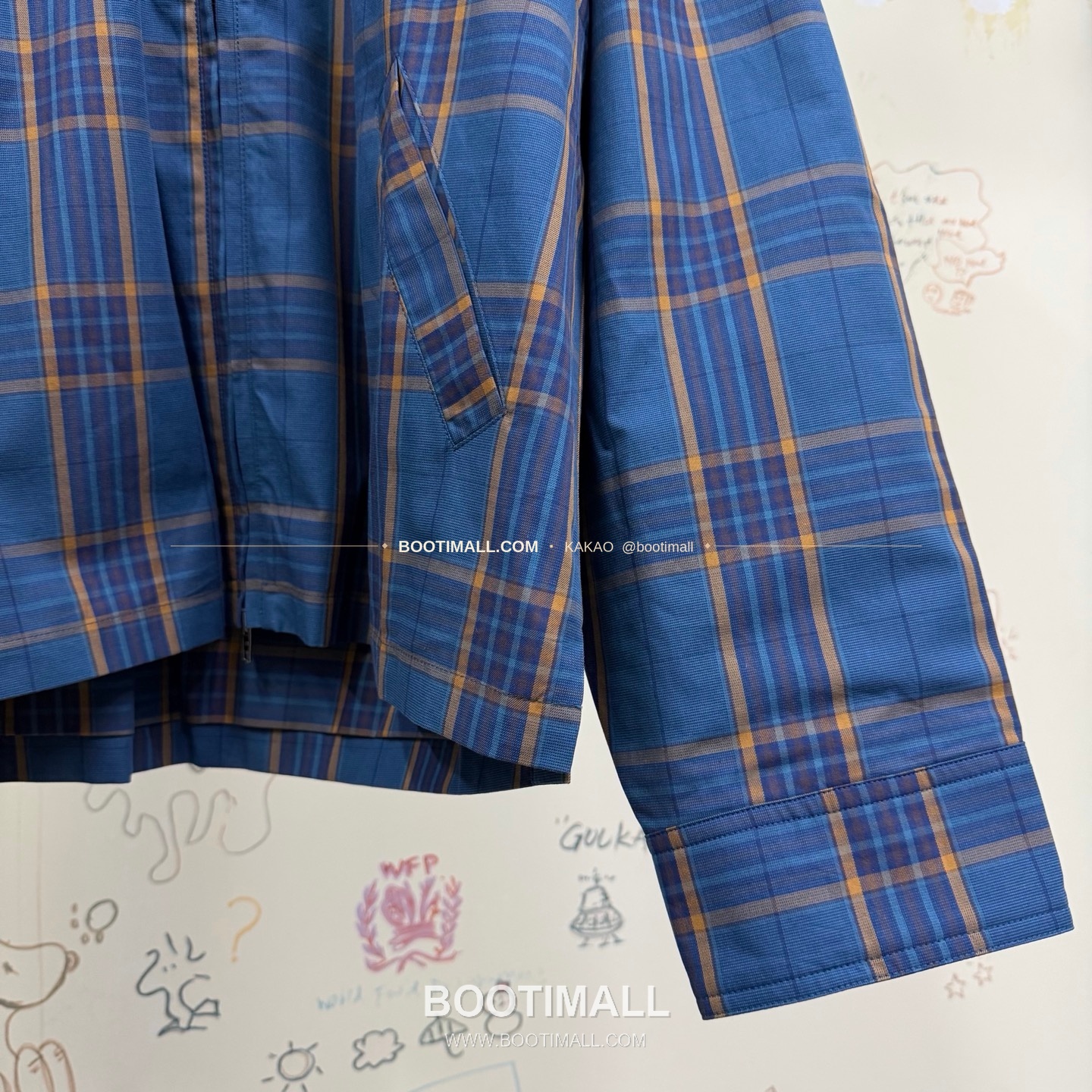 발렌시아가 2025FW 체크 더블레이어 루즈핏 지퍼 셔츠재킷 Balenciaga 2025 FW Check Double Layer Loose Fit Zip Shirt Jacket 8