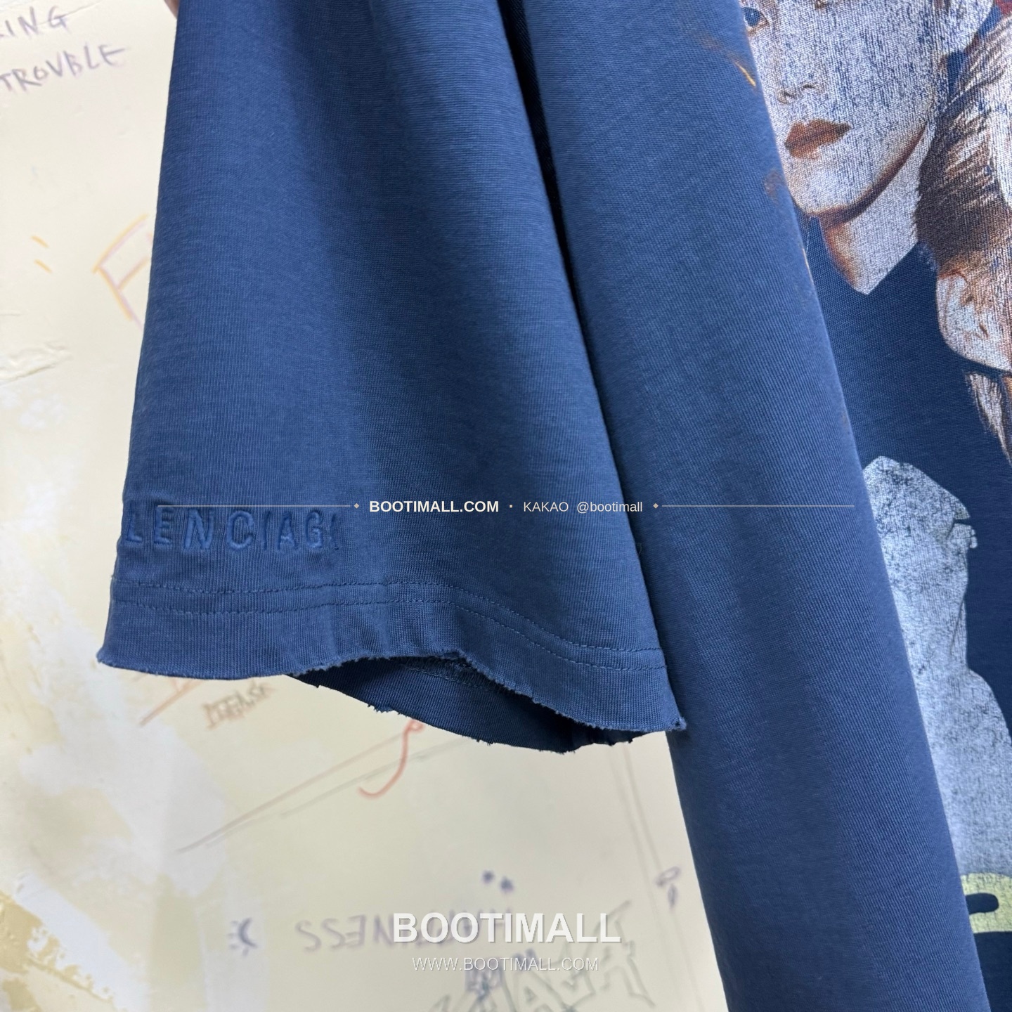 발렌시아가 2025SS 앰배서더 포트레이트 프린트 워싱 루즈핏 반팔 티셔츠 Balenciaga 2025 SS Ambassador Portrait Print Washed Loose Fit Short Sleeve T-Shirt 14