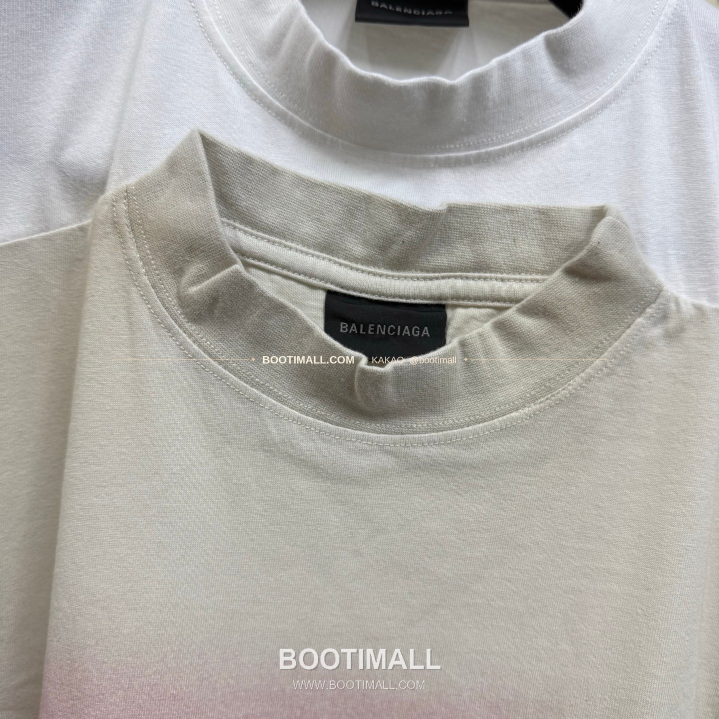 발렌시아가 2025SS LA프린트 레이어드 워싱 루즈핏 반팔 티셔츠 Balenciaga 2025 SS LA Print Layered Washed Loose Fit Short Sleeve T-Shirt 9