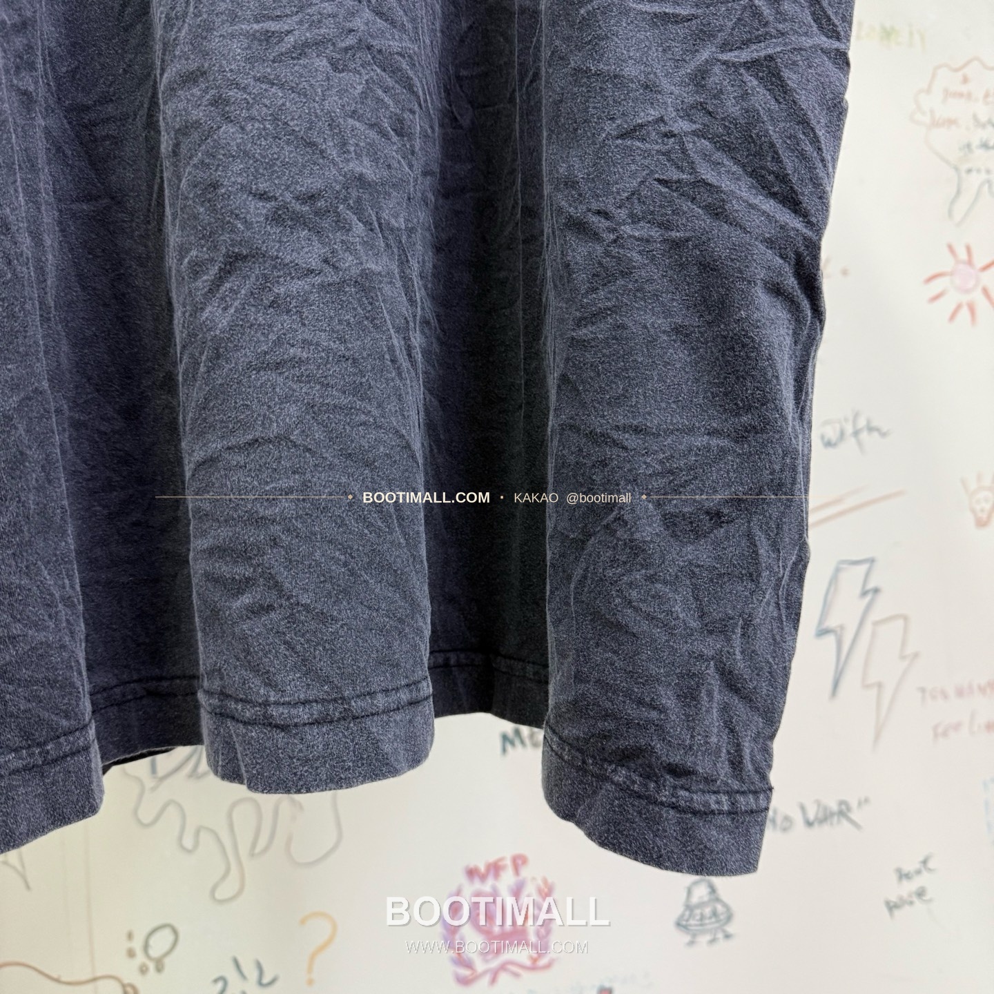 발렌시아가 2025SS 푸마 콜라보 로고프린트 워싱 루즈핏 반팔 티셔츠 Balenciaga 2025 SS Puma Collaboration Logo Print Washed Loose Fit Short Sleeve T-Shirt 13