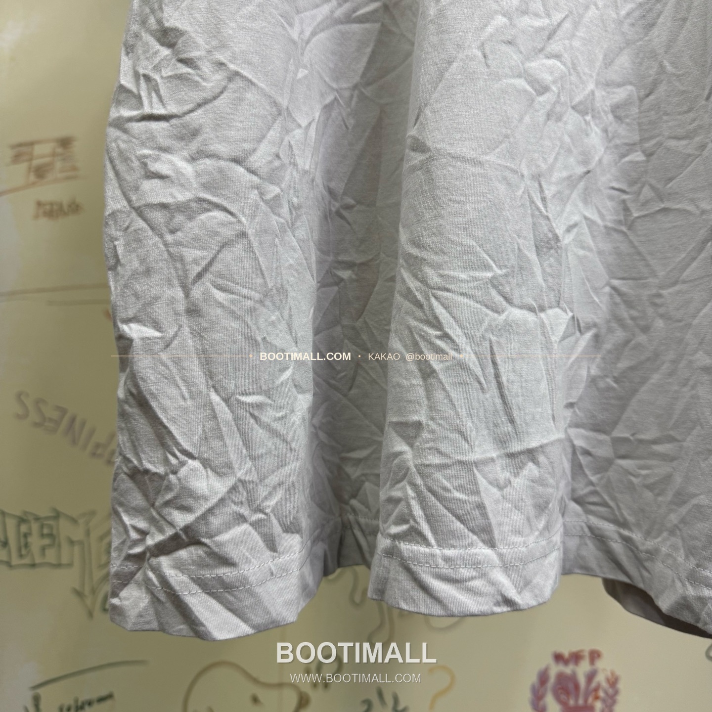 발렌시아가 2025SS 푸마 콜라보 로고프린트 워싱 루즈핏 반팔 티셔츠 Balenciaga 2025 SS Puma Collaboration Logo Print Washed Loose Fit Short Sleeve T-Shirt 9