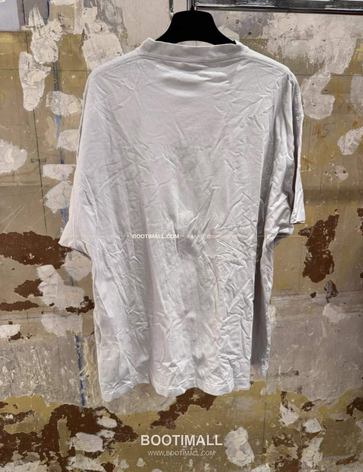 발렌시아가 2025SS 푸마 콜라보 로고프린트 워싱 루즈핏 반팔 티셔츠 Balenciaga 2025 SS Puma Collaboration Logo Print Washed Loose Fit Short Sleeve T-Shirt 14