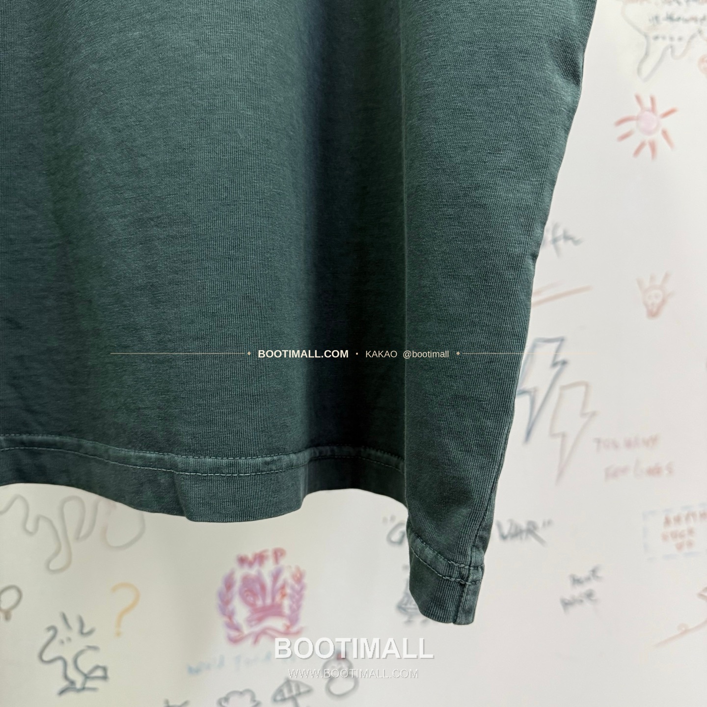 발렌시아가 2025FW BB로고 워싱 루즈핏 코튼 티셔츠 Balenciaga 2025 FW BB Logo Washed Loose Fit Cotton T-Shirt 13