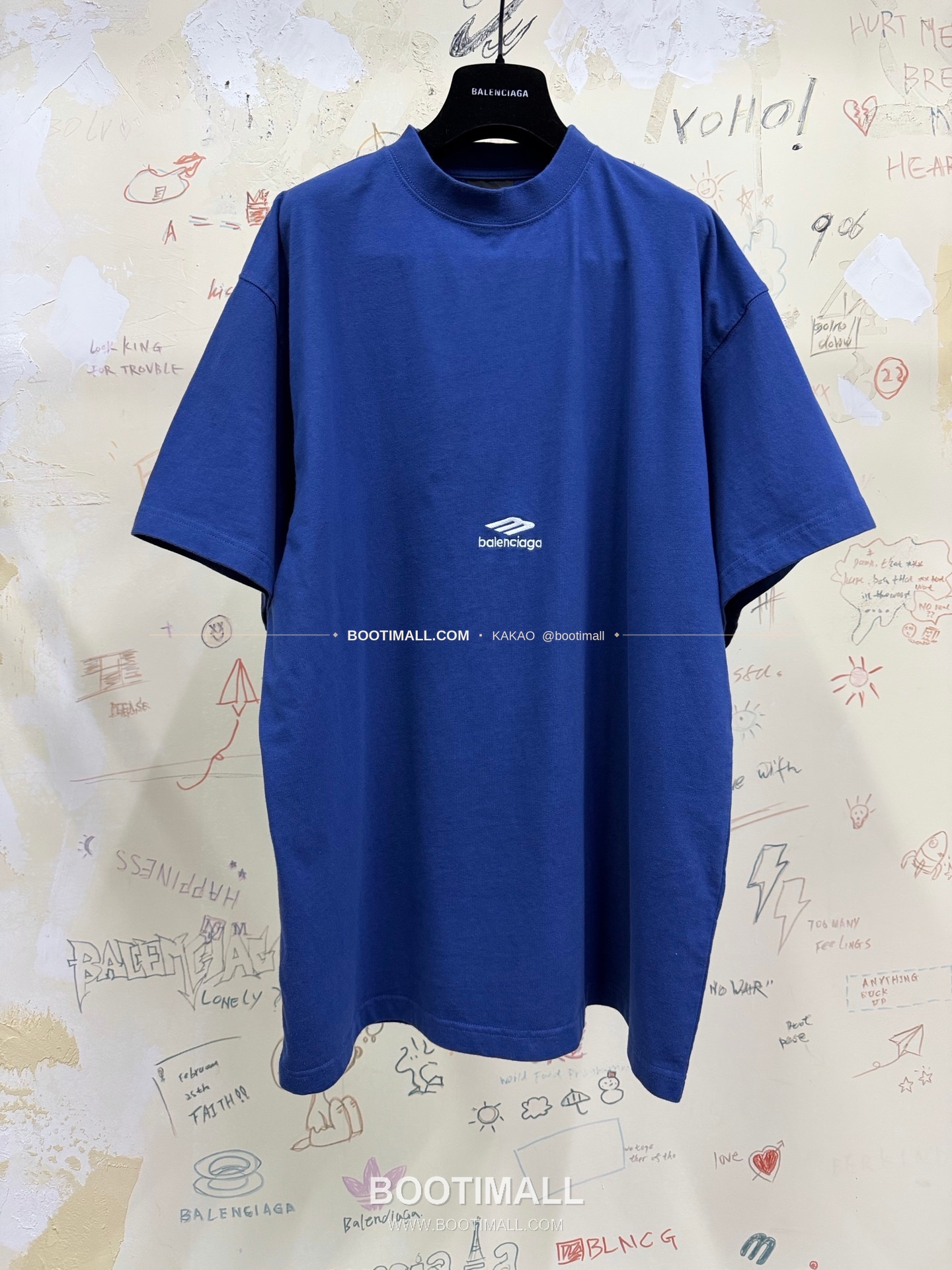 발렌시아가 2026SS 스키 3B로고 자수 루즈핏 반팔 티셔츠 Balenciaga 2026 SS Ski 3B Logo Embroidered Loose Fit Short Sleeve T-Shirt 6